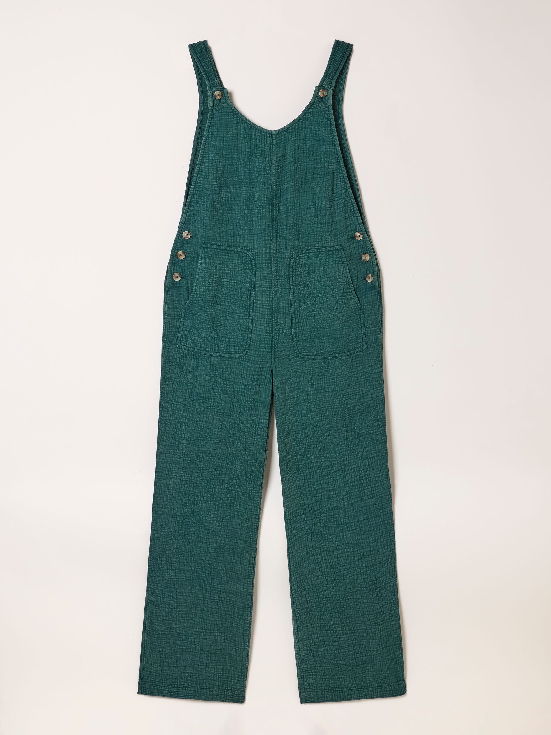 Teal Blue Petite Raffles Jumpsuit - Image 6 of 6