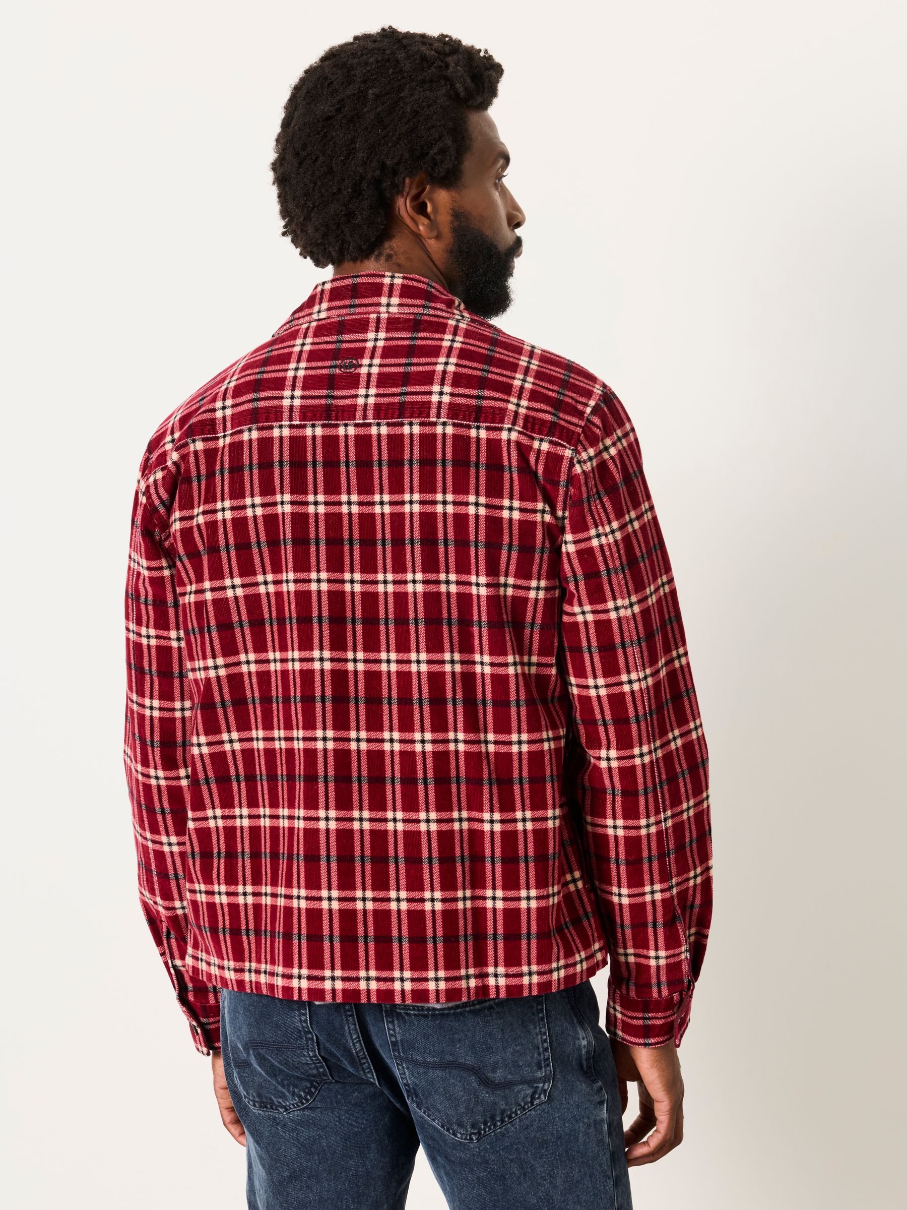 Letwell Red Cord Overshirt - Image 2 of 5