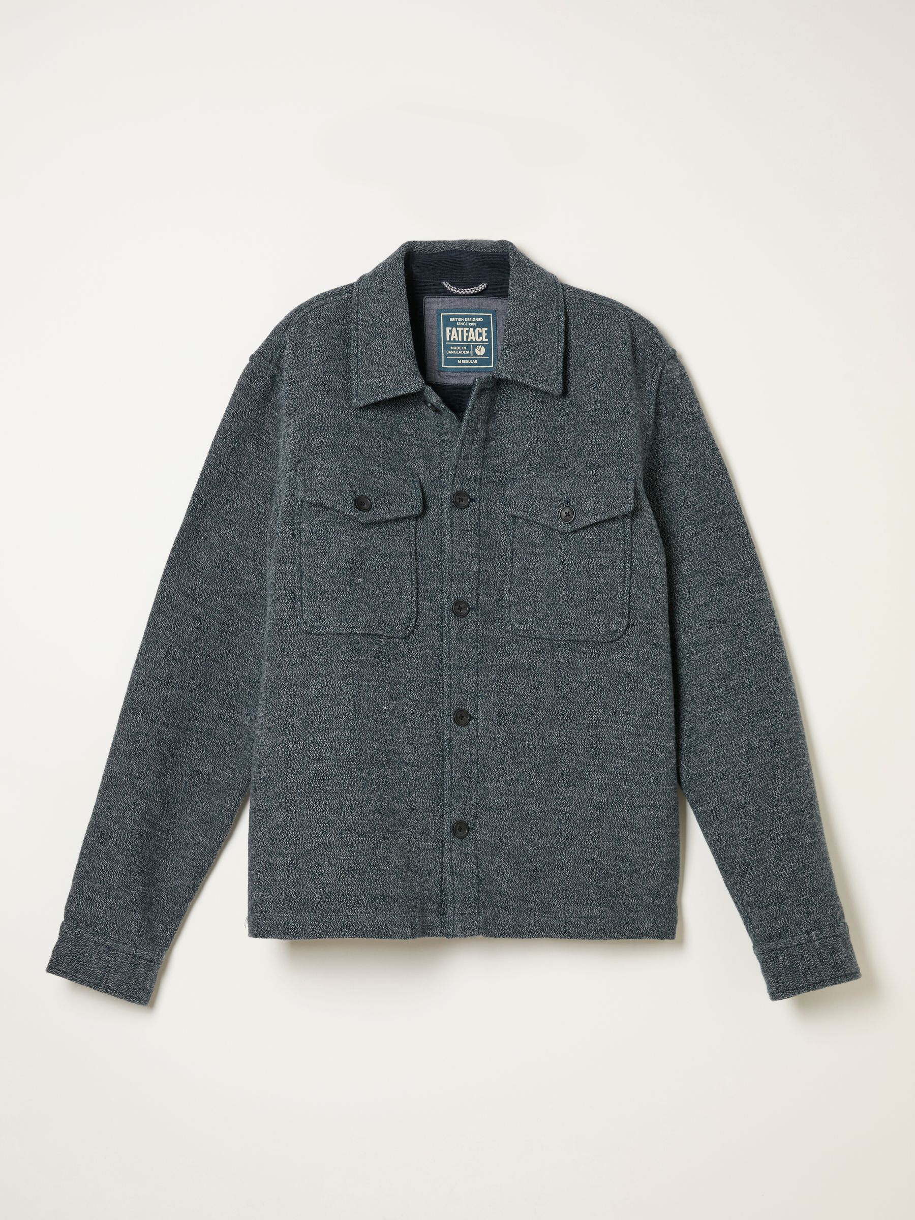 Bardon Dark Grey Overshirt - Image 6 of 6