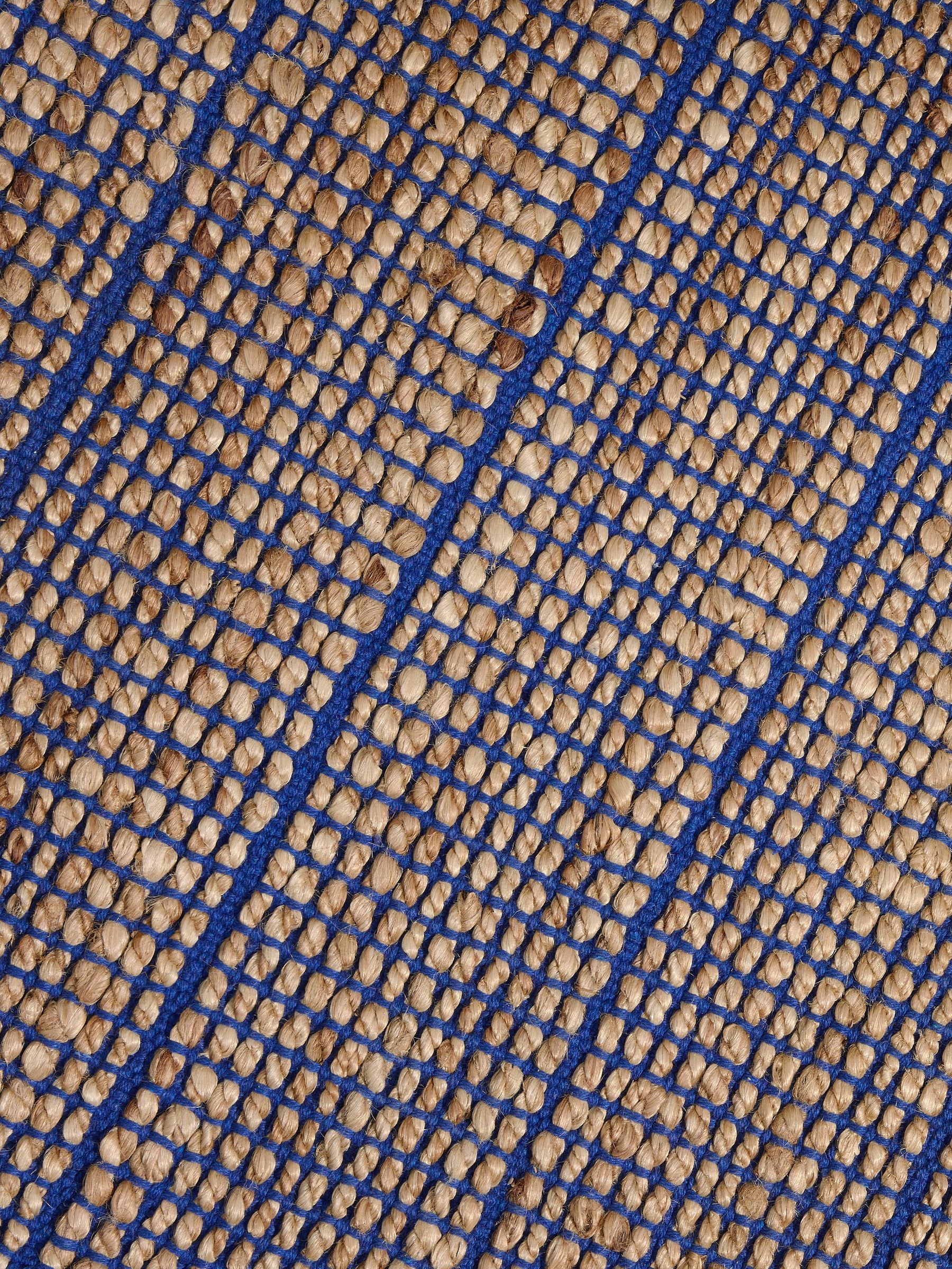 Hurley Woven Jute Doormat in Blue - Image 2 of 4