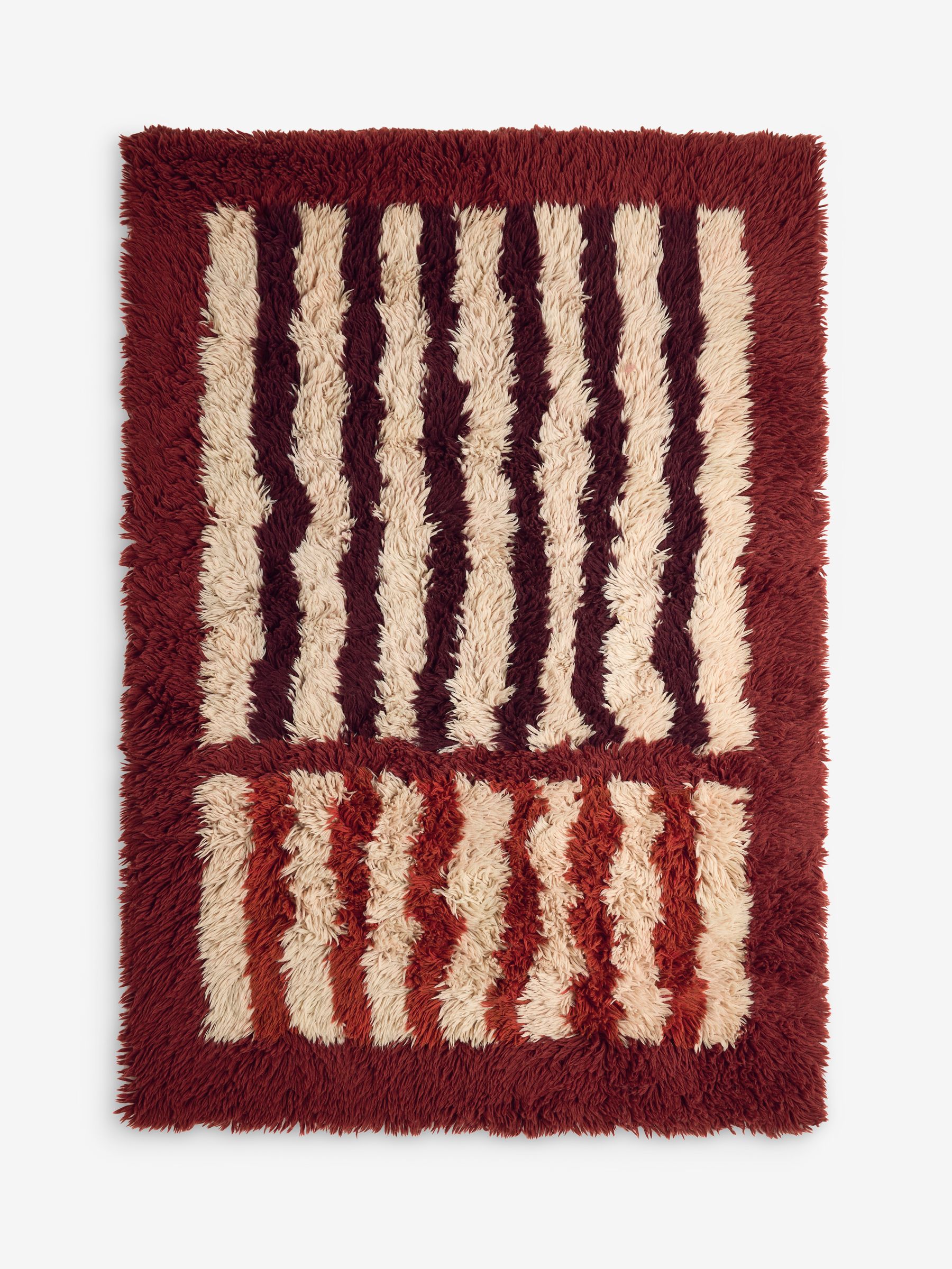 Brute Rug in Burgundy Red - Image 5 of 5