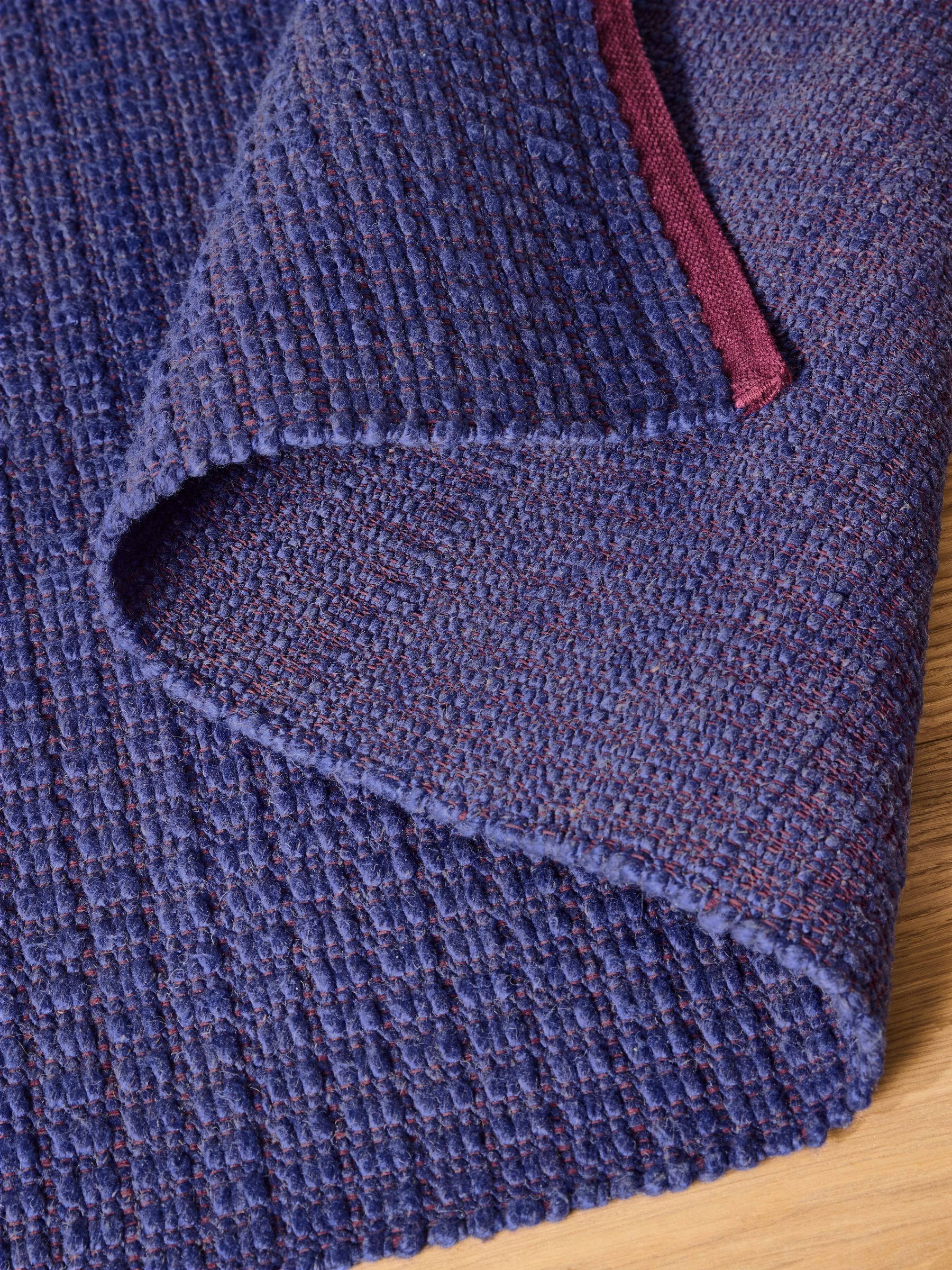 Kai Flatweave Rug in Blue - Image 4 of 4 Kai Flatweave Rug in Blue - Image 4 of 4