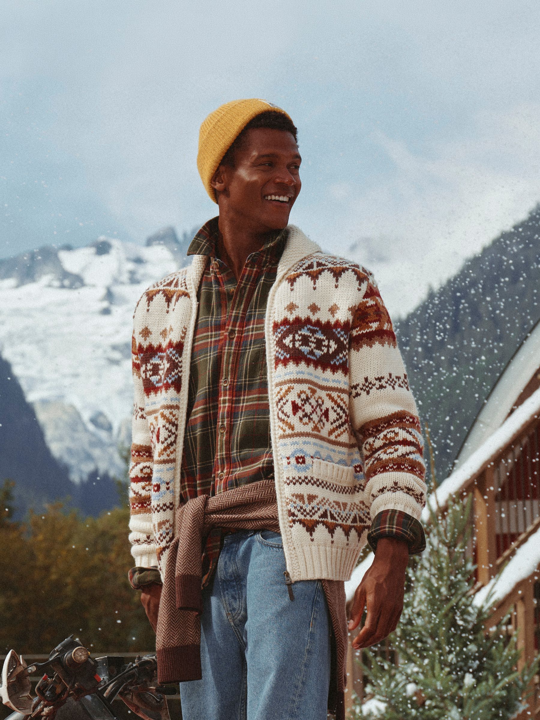 Multi Full Zip Fair Isle Cardigan - Image 1 of 10