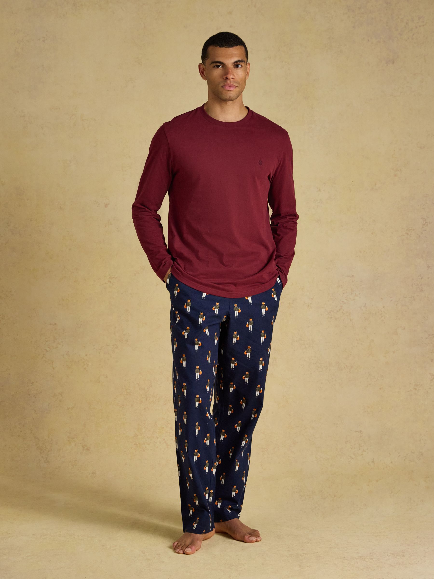 Burgundy Red Lounge Top - Image 4 of 7