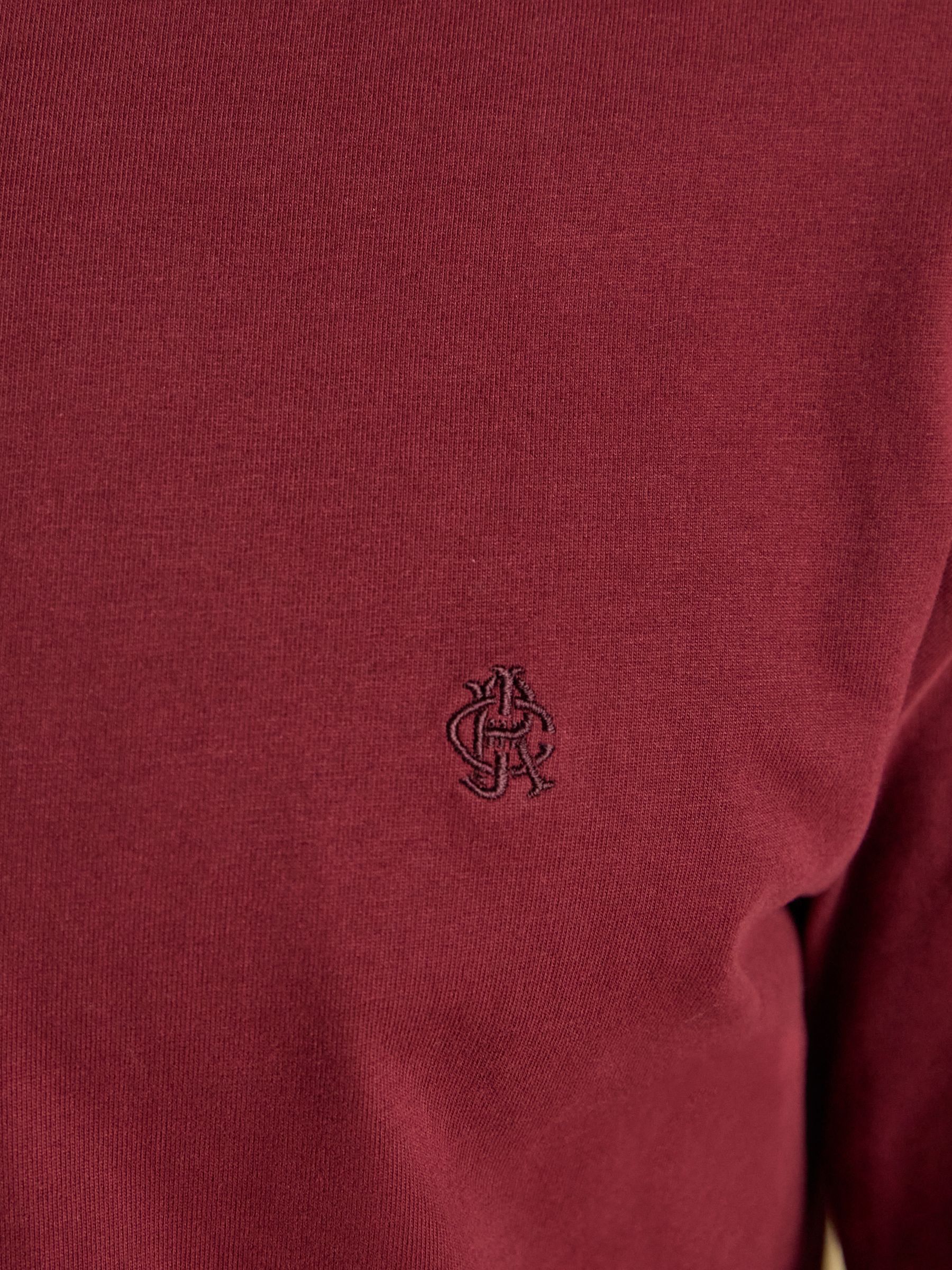 Burgundy Red Lounge Top - Image 5 of 7