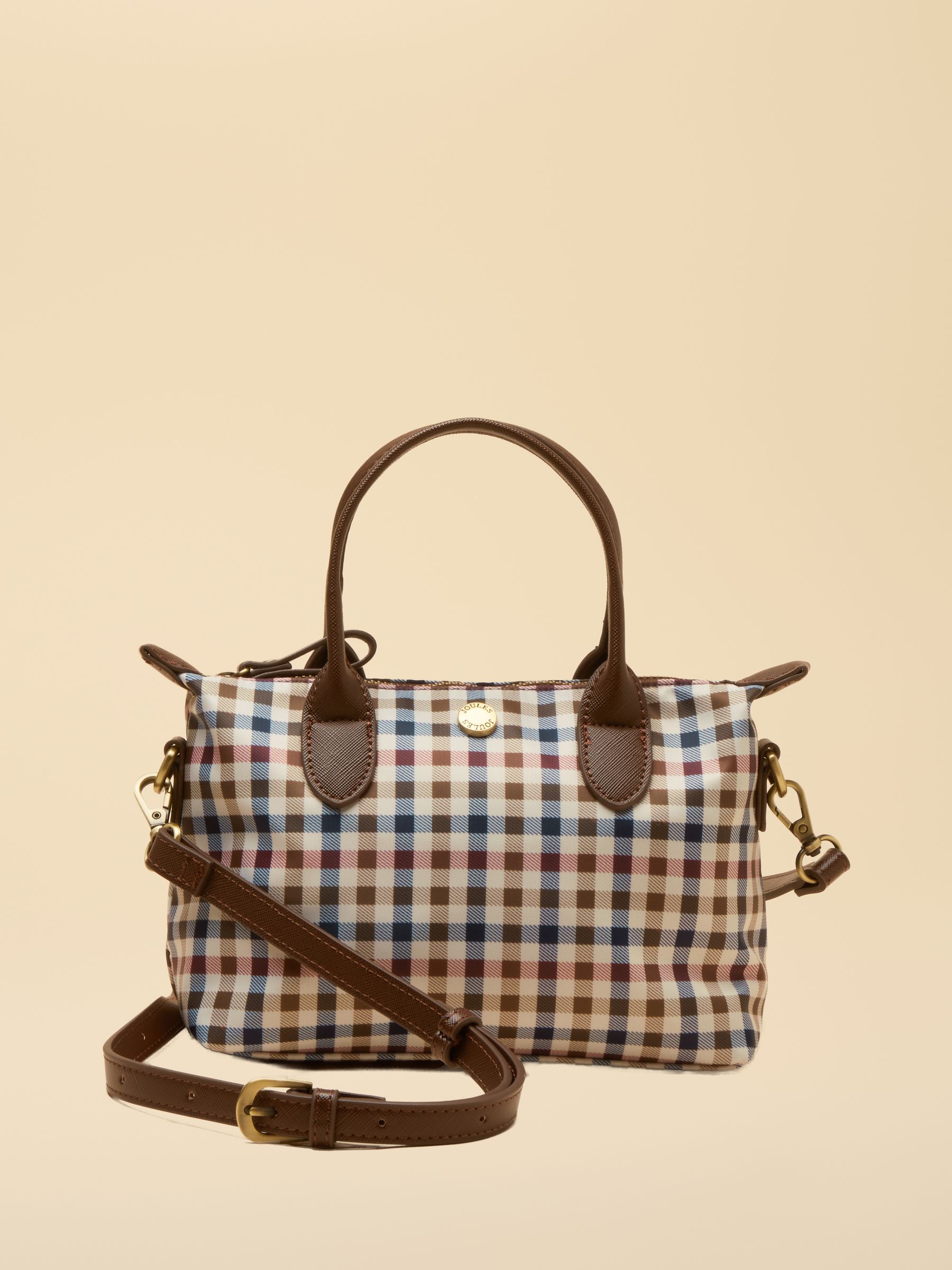 Edie Gingham Crossbody Handbag - Image 1 of 8