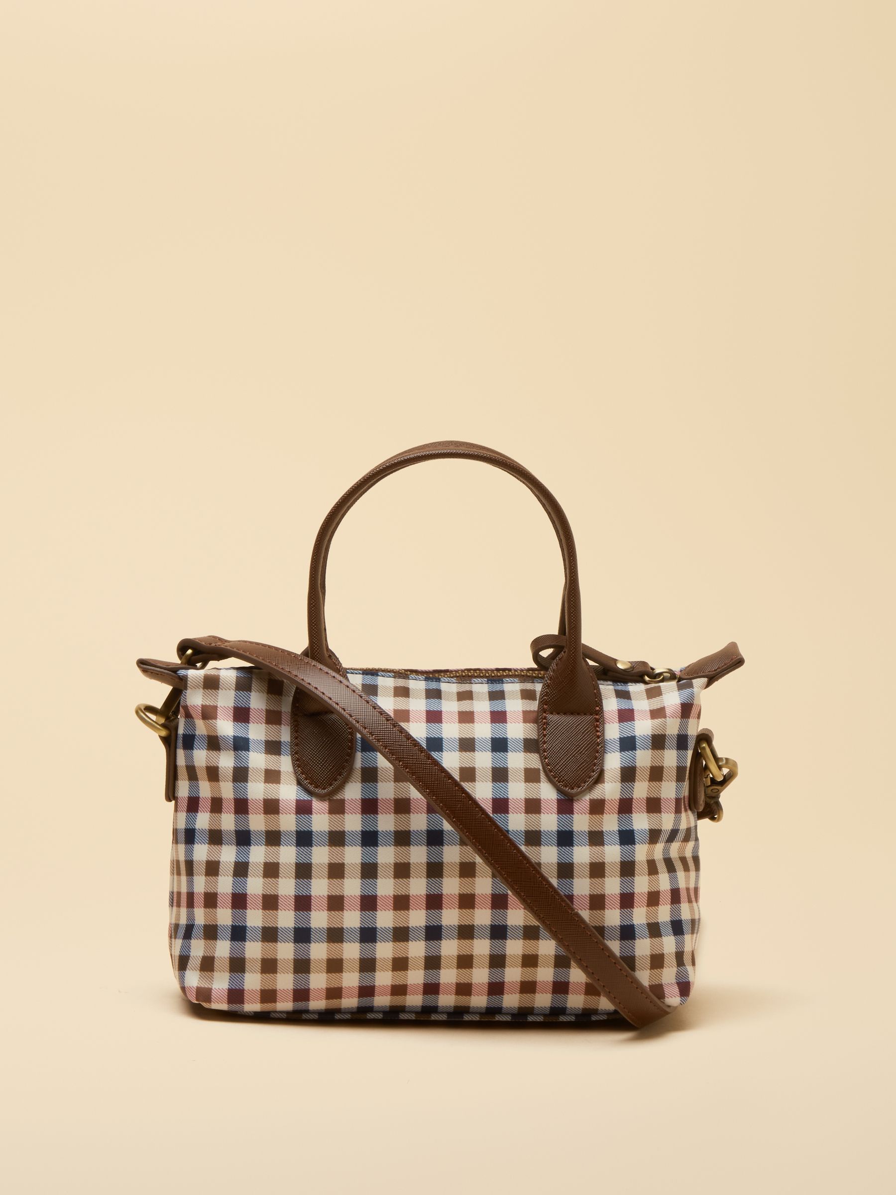 Edie Gingham Crossbody Handbag - Image 6 of 8
