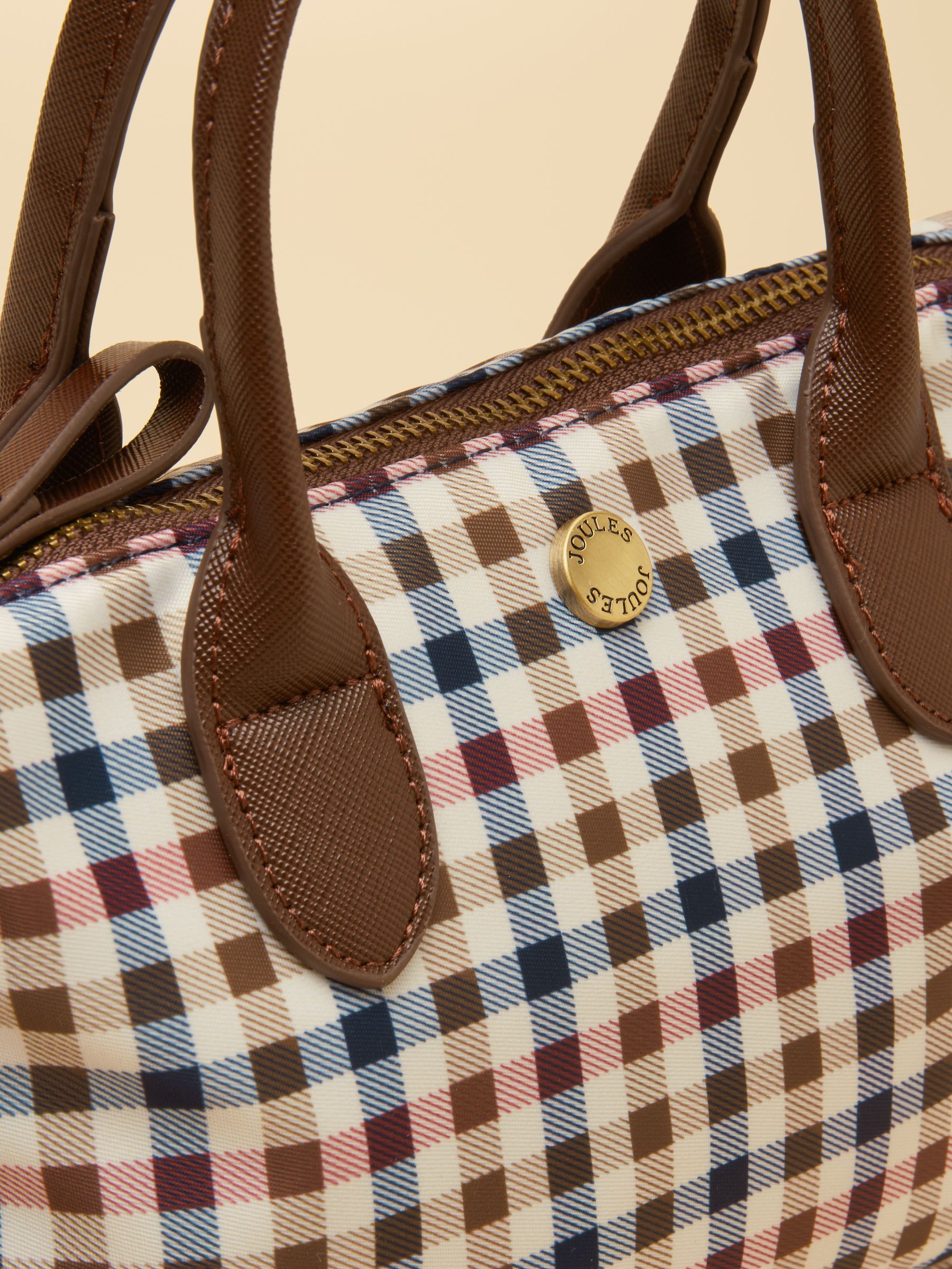 Edie Gingham Crossbody Handbag - Image 7 of 8