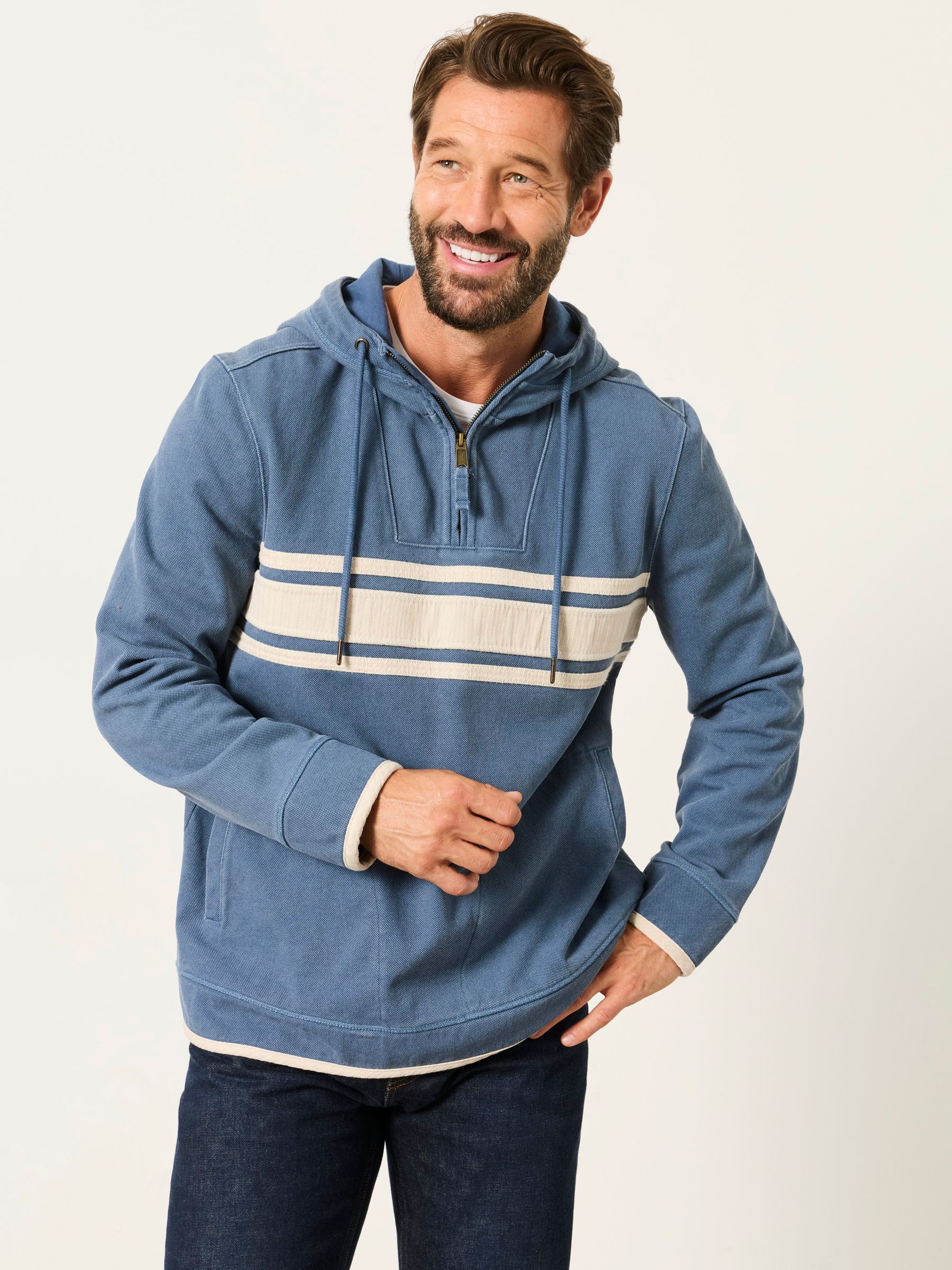 Airlie Blue Hoodie - Image 1 of 5 Airlie Blue Hoodie - Image 1 of 5