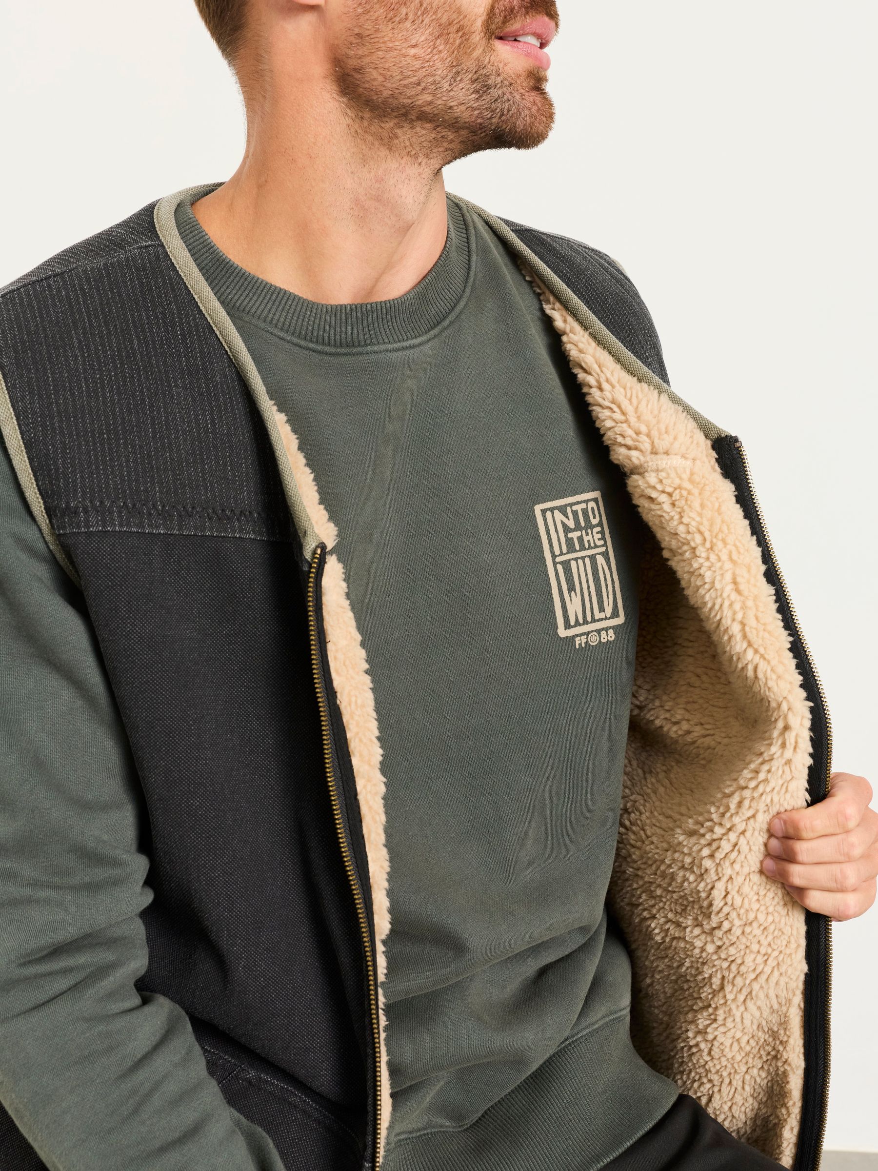 Charcoal Grey Airlie Gilet - Image 6 of 7