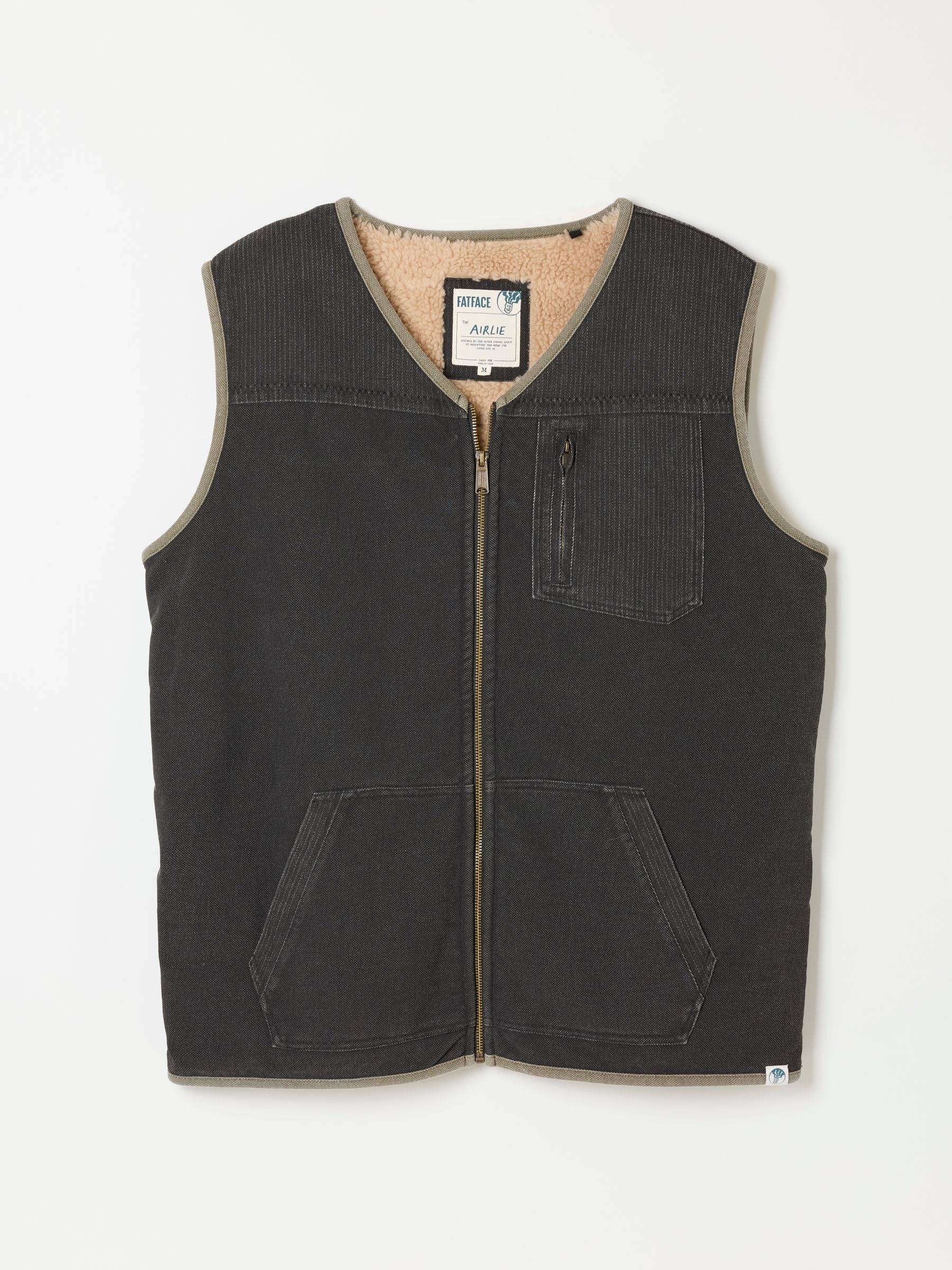 Charcoal Grey Airlie Gilet - Image 7 of 7