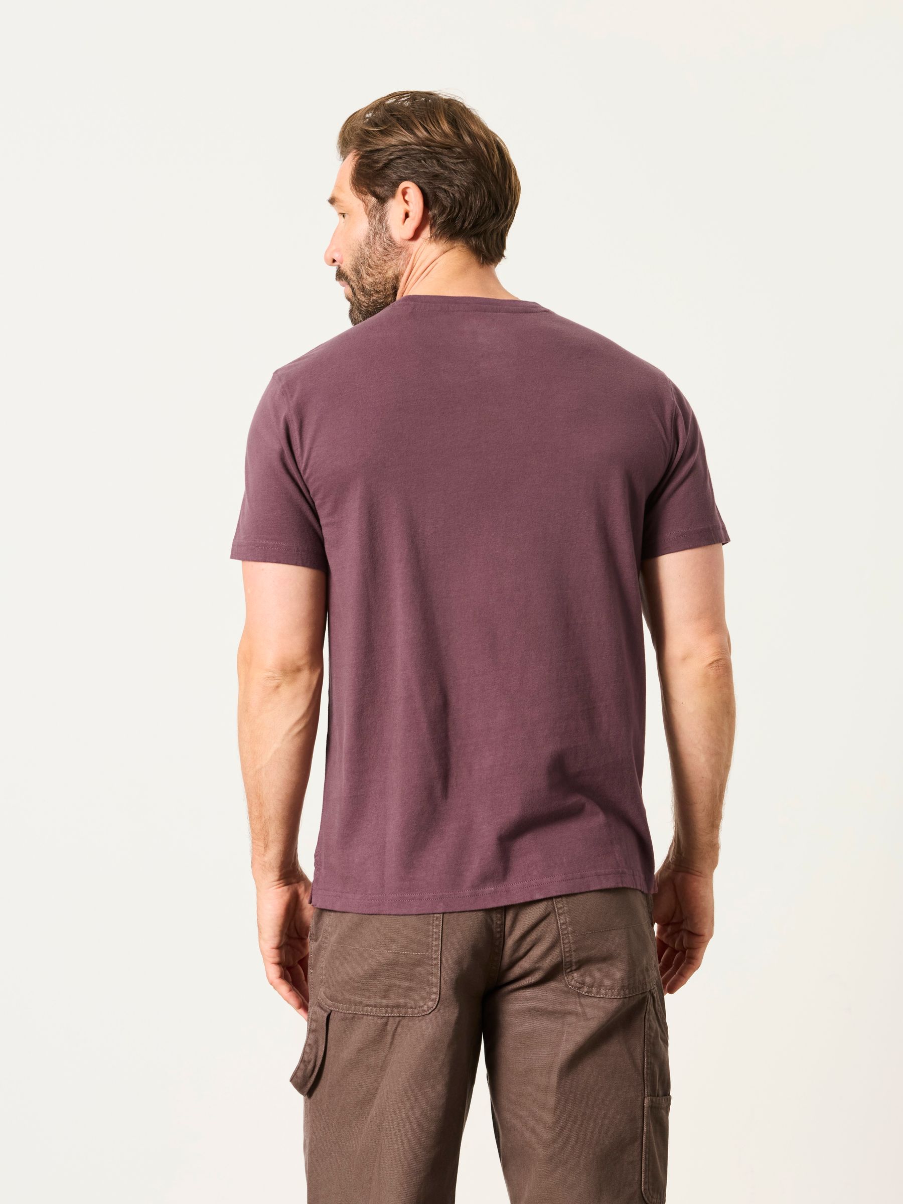 Lulworth Dusky Purple T-Shirt - Image 2 of 6
