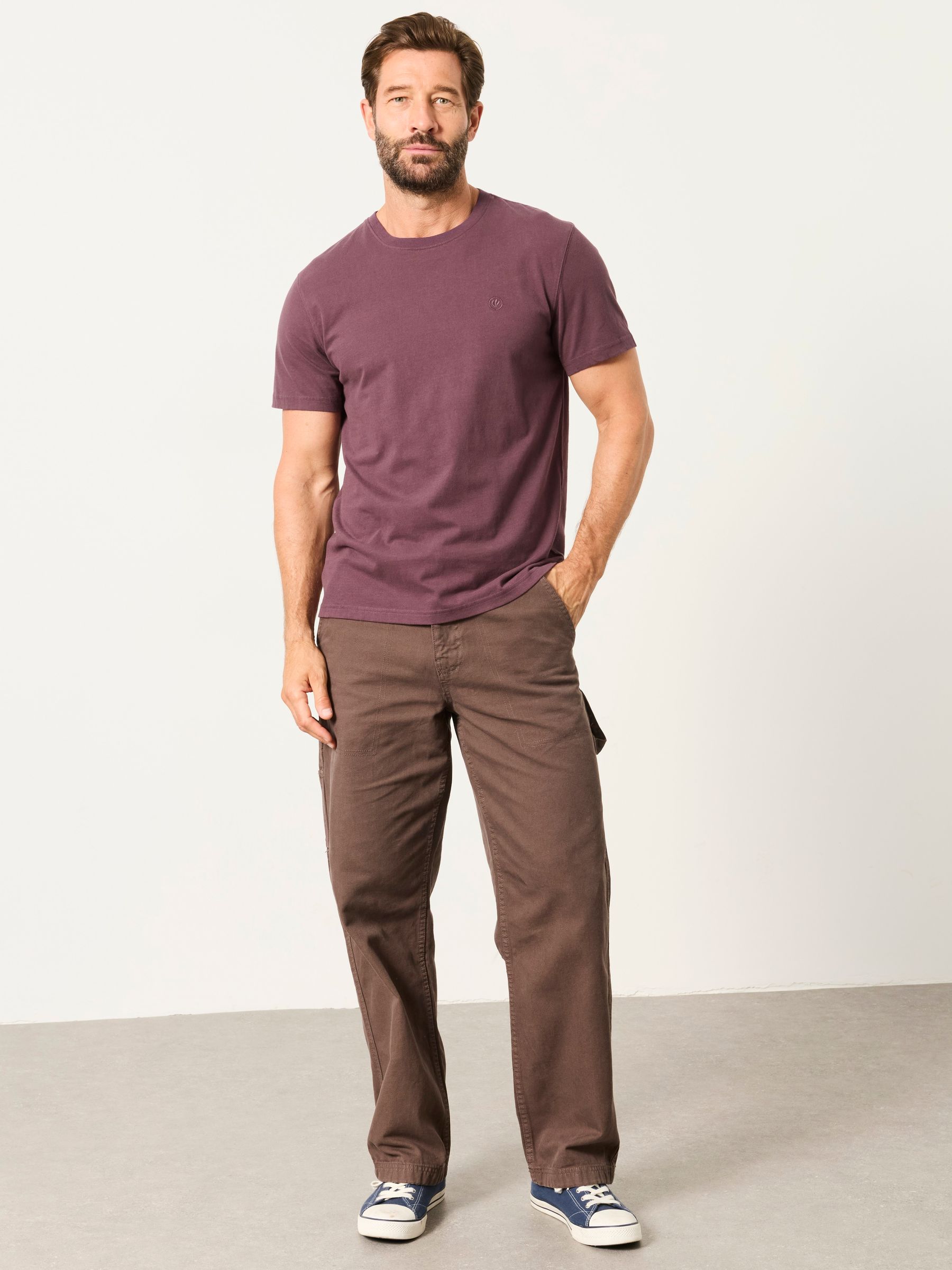 Lulworth Dusky Purple T-Shirt - Image 4 of 6