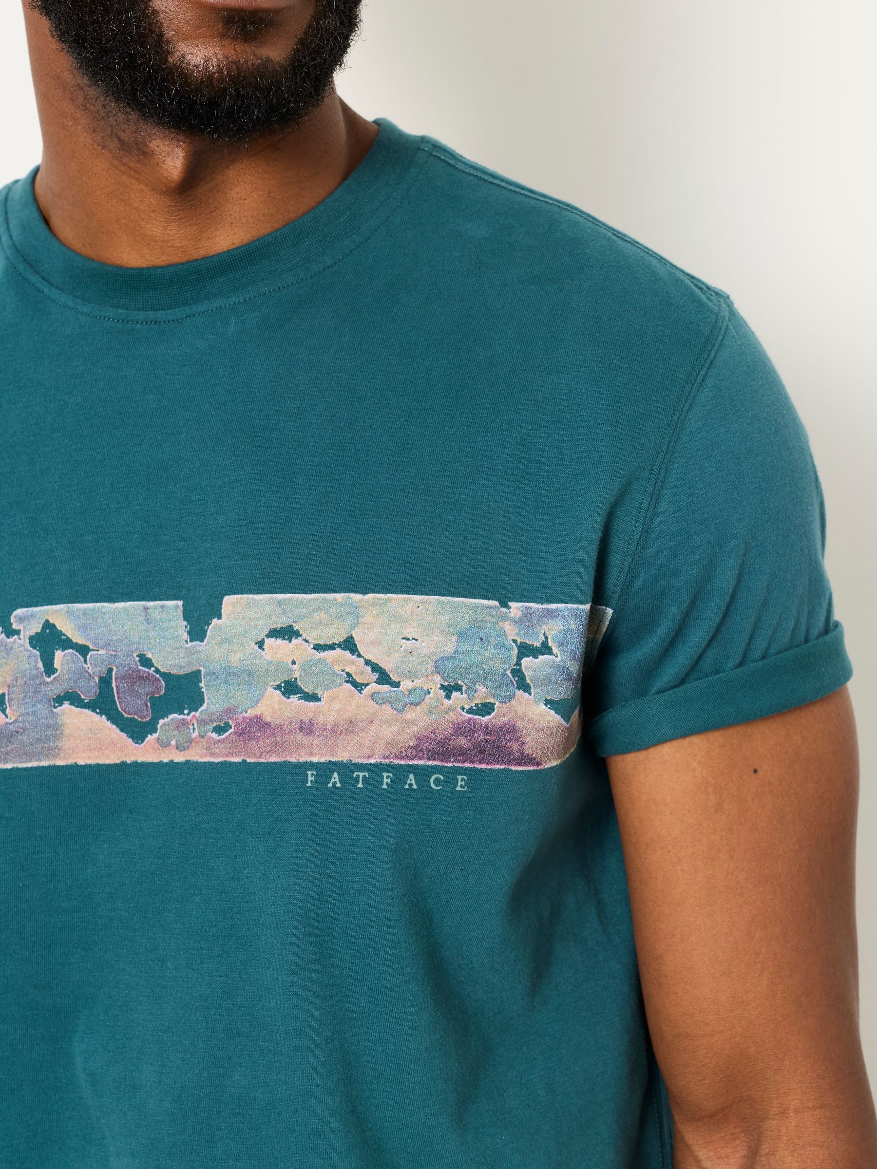 Dark Teal Highland Graphic T-Shirt - Image 5 of 7
