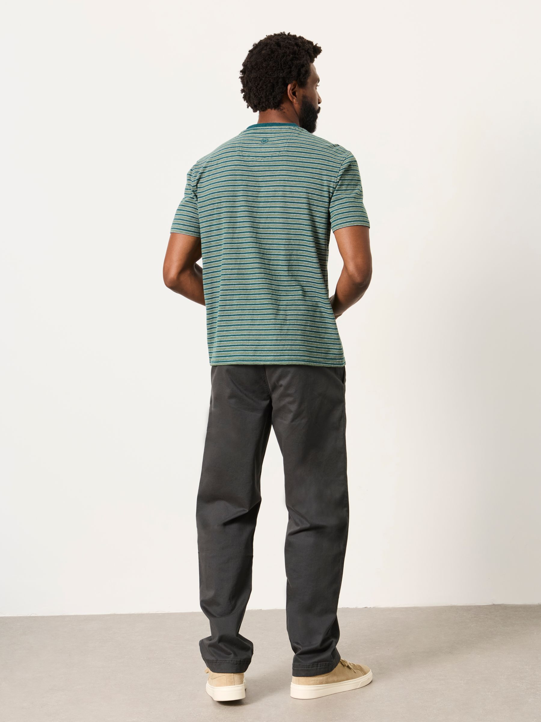 Green Small Stripe T-Shirt - Image 3 of 6