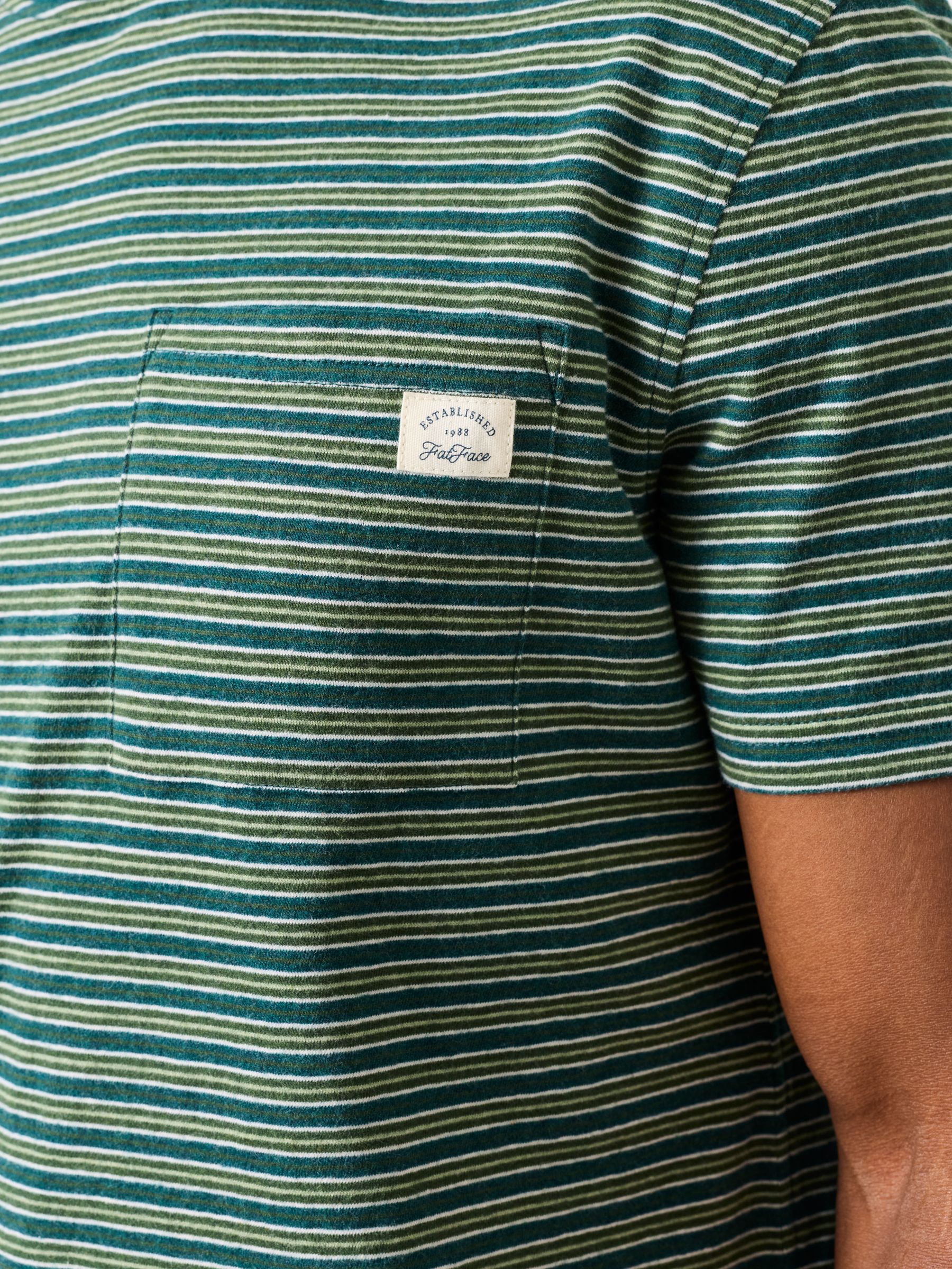 Green Small Stripe T-Shirt - Image 5 of 6