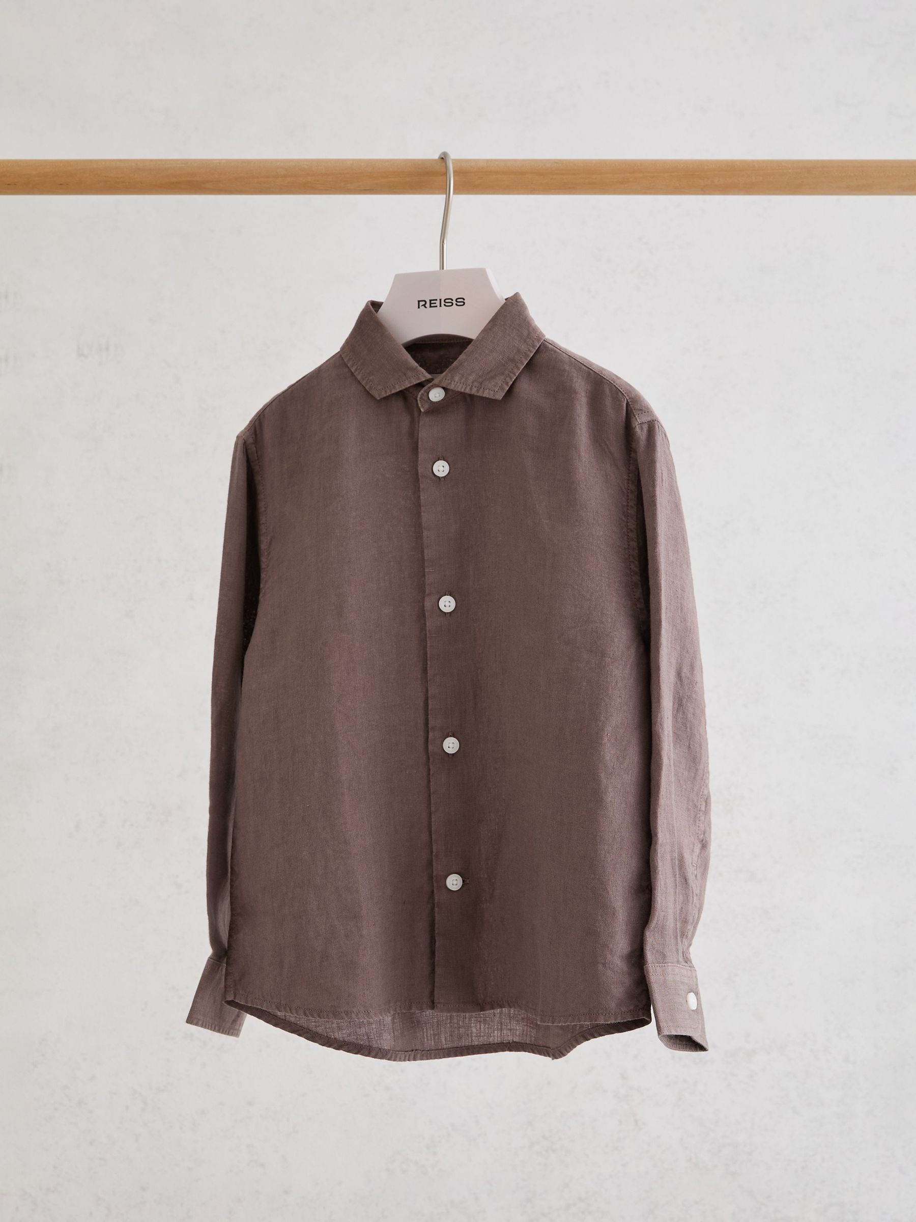 Shirt in Espresso Brown - Image 1 of 3