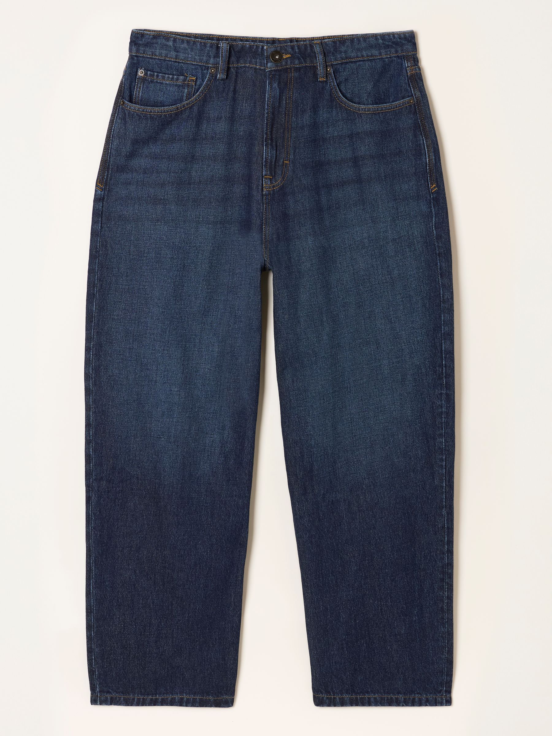 Dark Blue Baggy Fit Jeans - Image 5 of 5