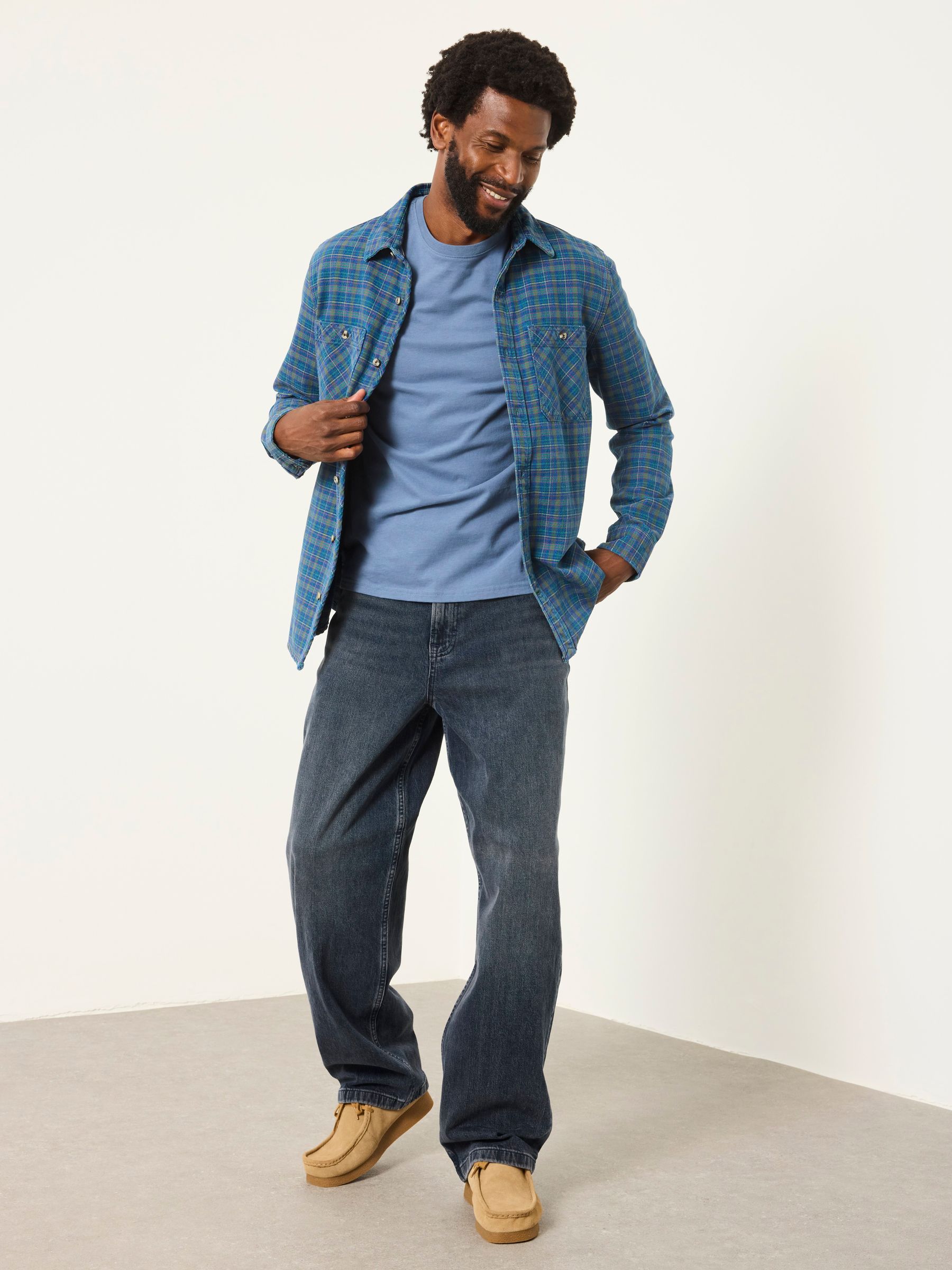 Graphite Grey Baggy Fit Jeans - Image 5 of 7