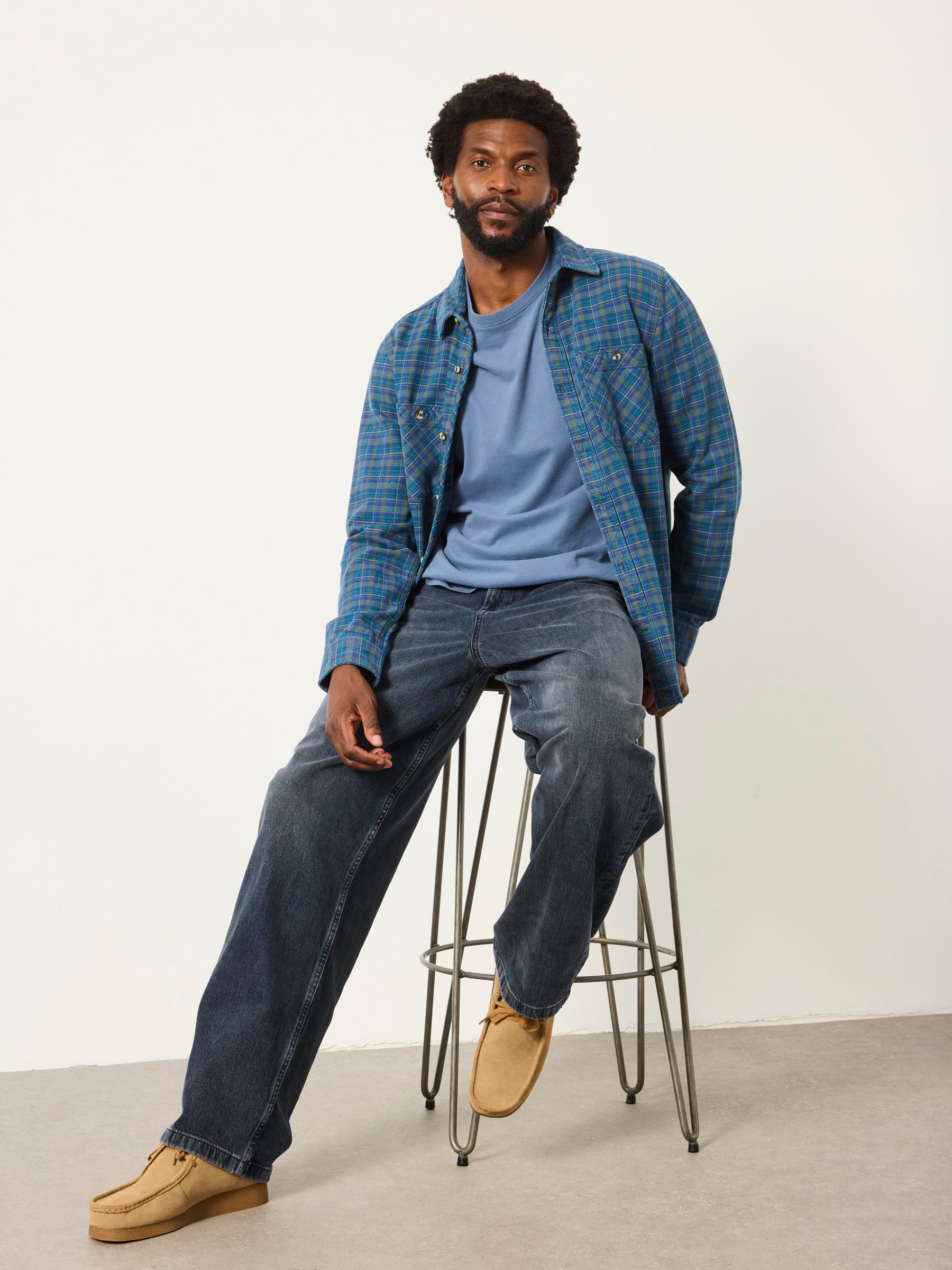 Graphite Grey Baggy Fit Jeans - Image 6 of 7