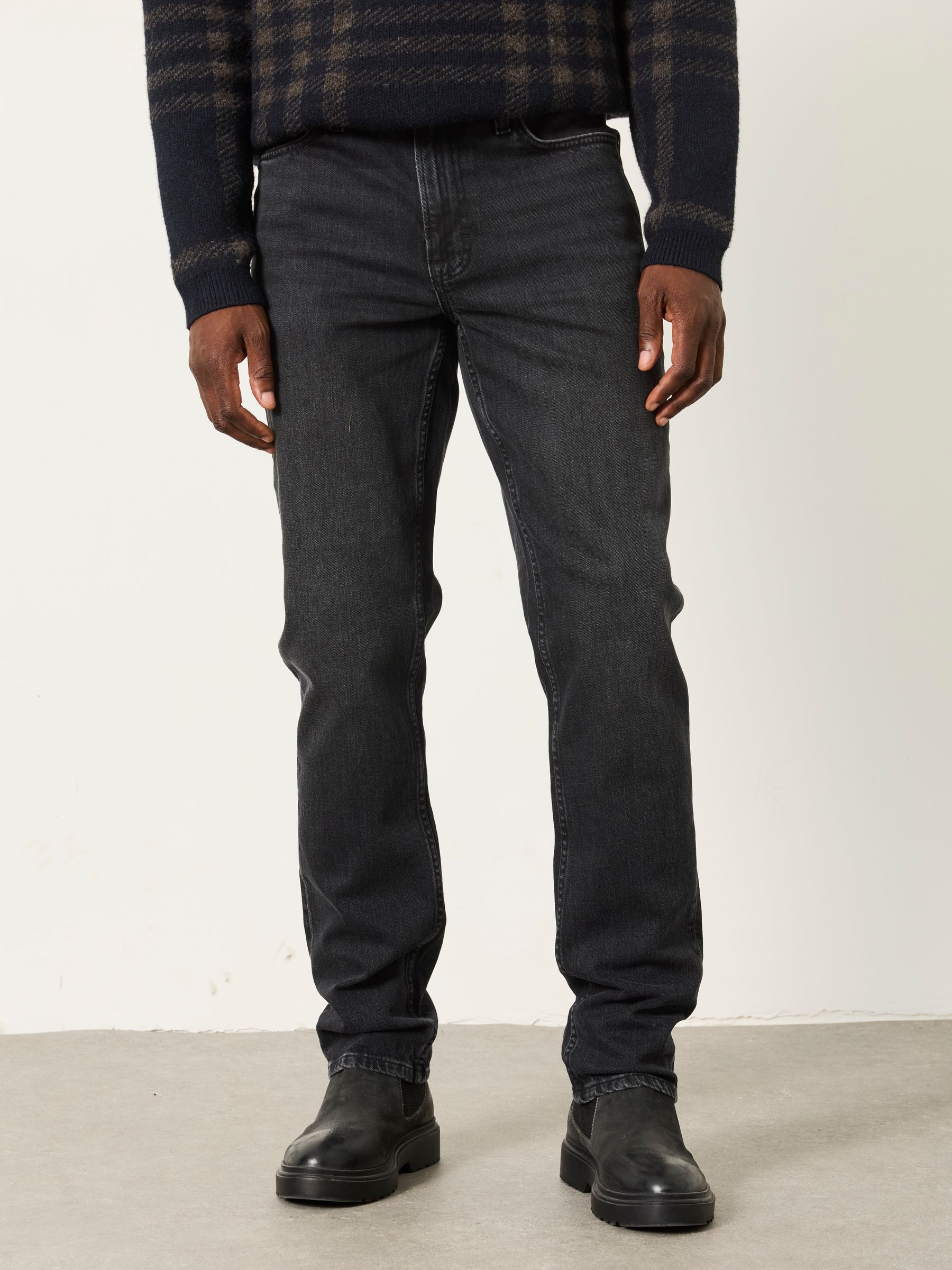 Dark Grey Slim Fit Jeans - Image 1 of 5 Dark Grey Slim Fit Jeans - Image 1 of 5
