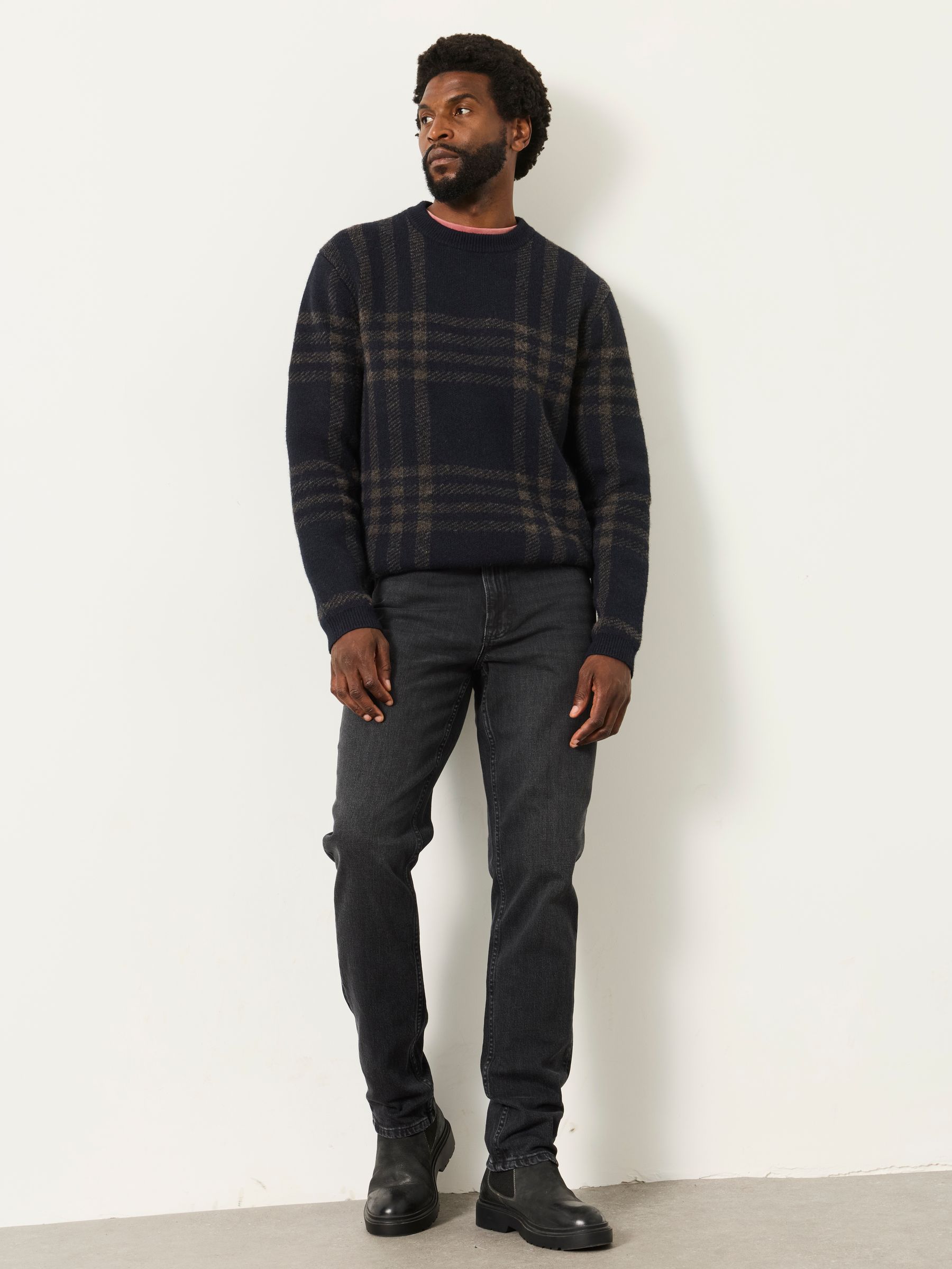 Dark Grey Slim Fit Jeans - Image 3 of 5