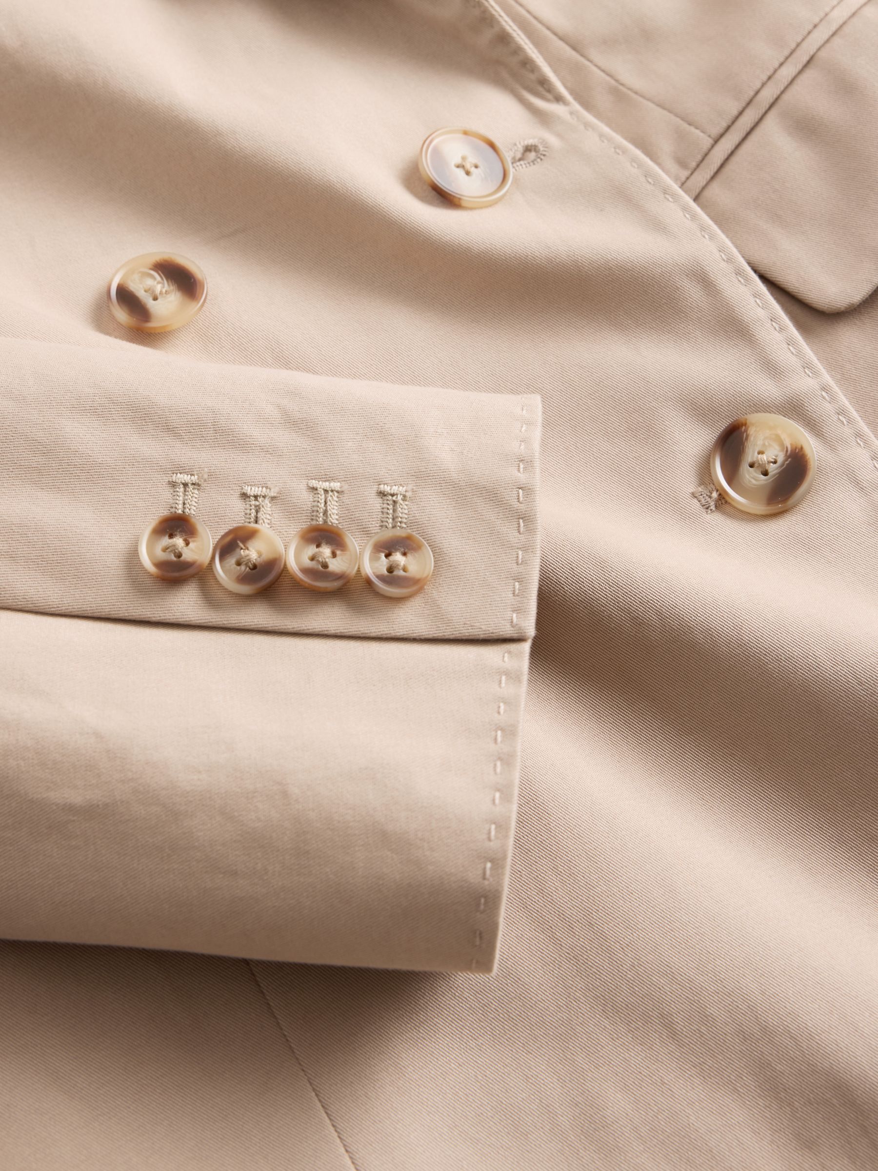 Beige Tailored Blazer - Image 6 of 7