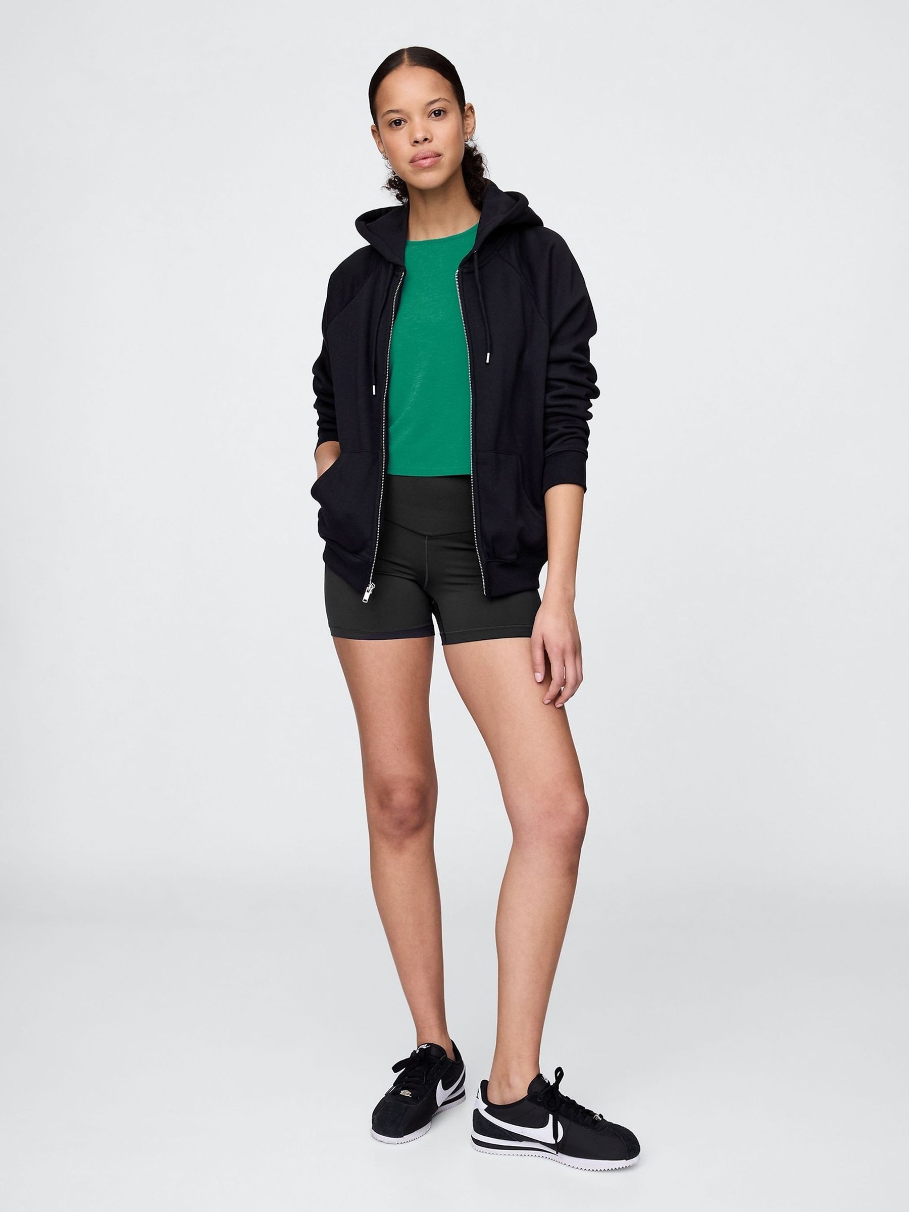 Green Breathe Cropped Muscle Vest - Image 3 of 5