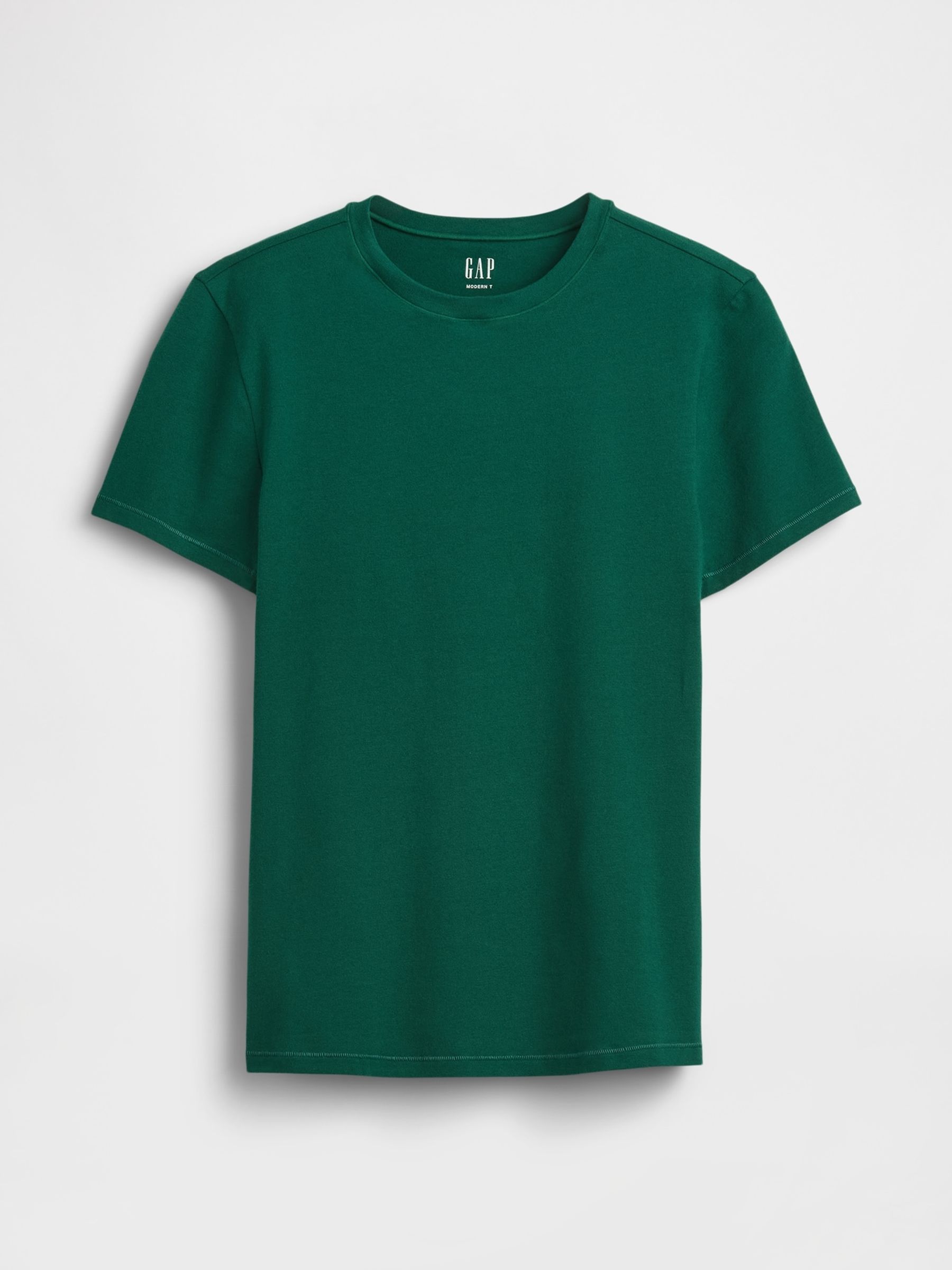Green CloseKnit Jersey Short Sleeve Crew Neck T-Shirt - Image 4 of 5
