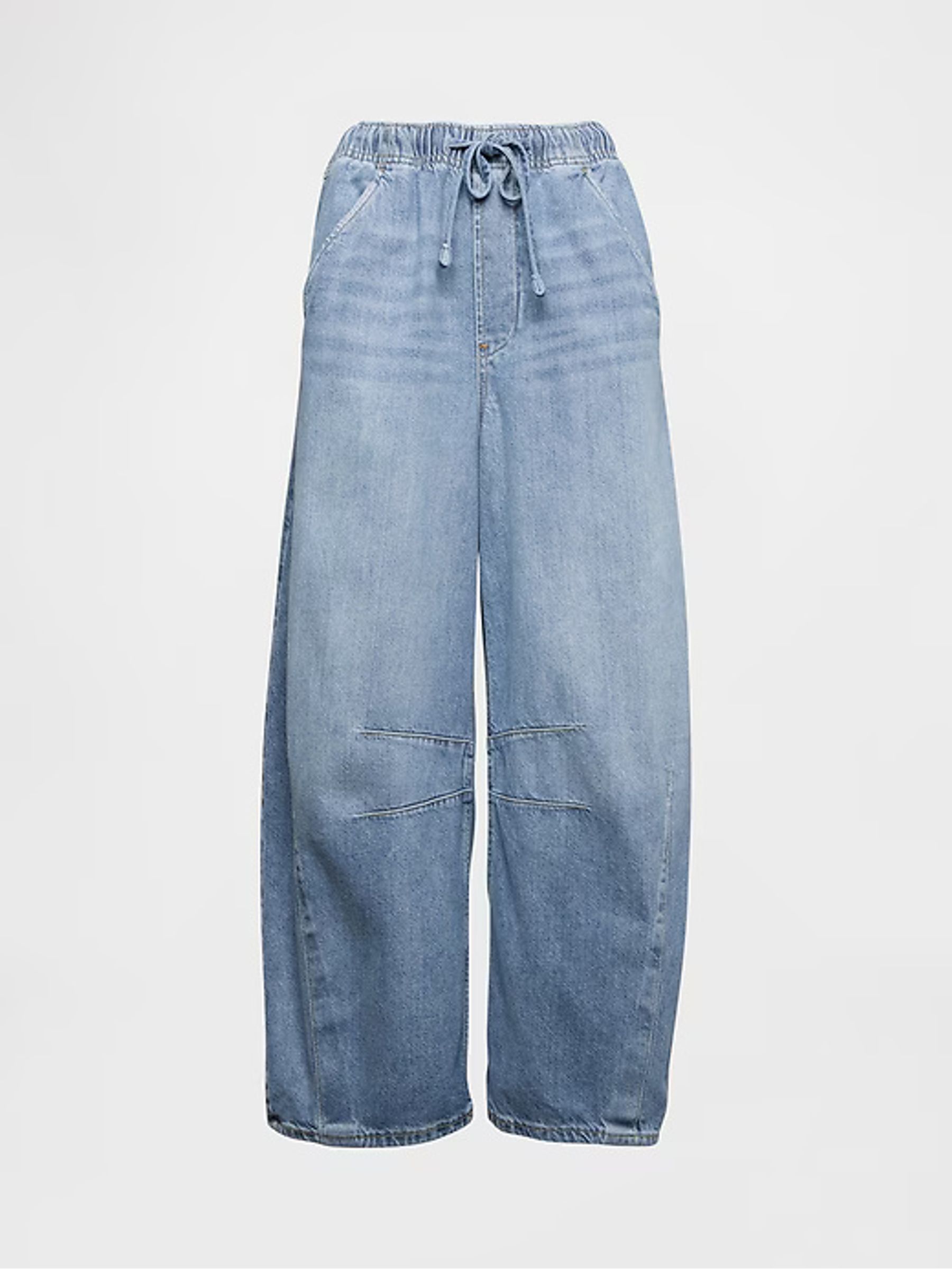 Blue Mid Rise UltraSoft Easy Horseshoe Jeans - Image 7 of 7