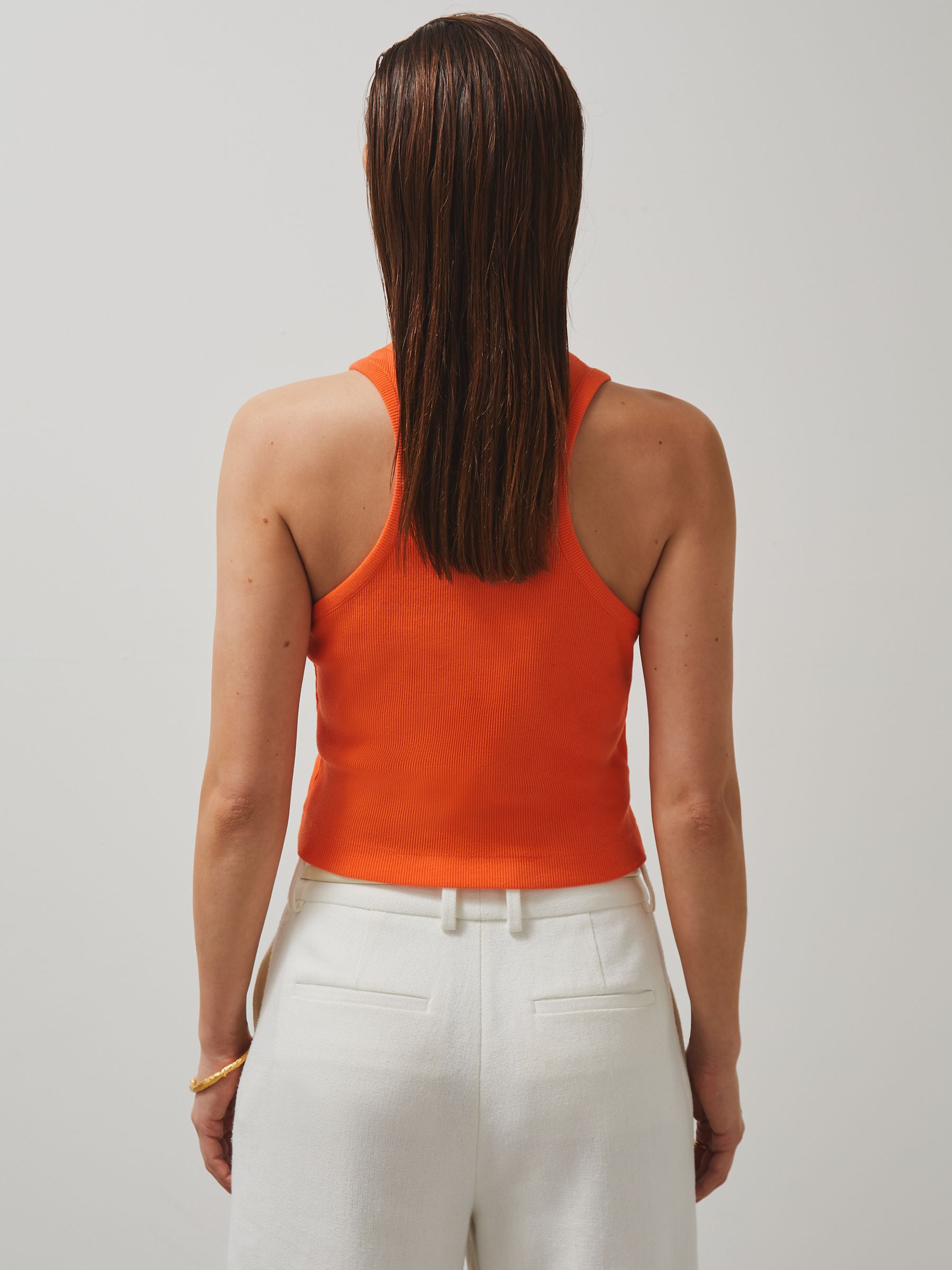 McLaren F1 Team Cotton Logo Vest in Papaya - Image 3 of 4