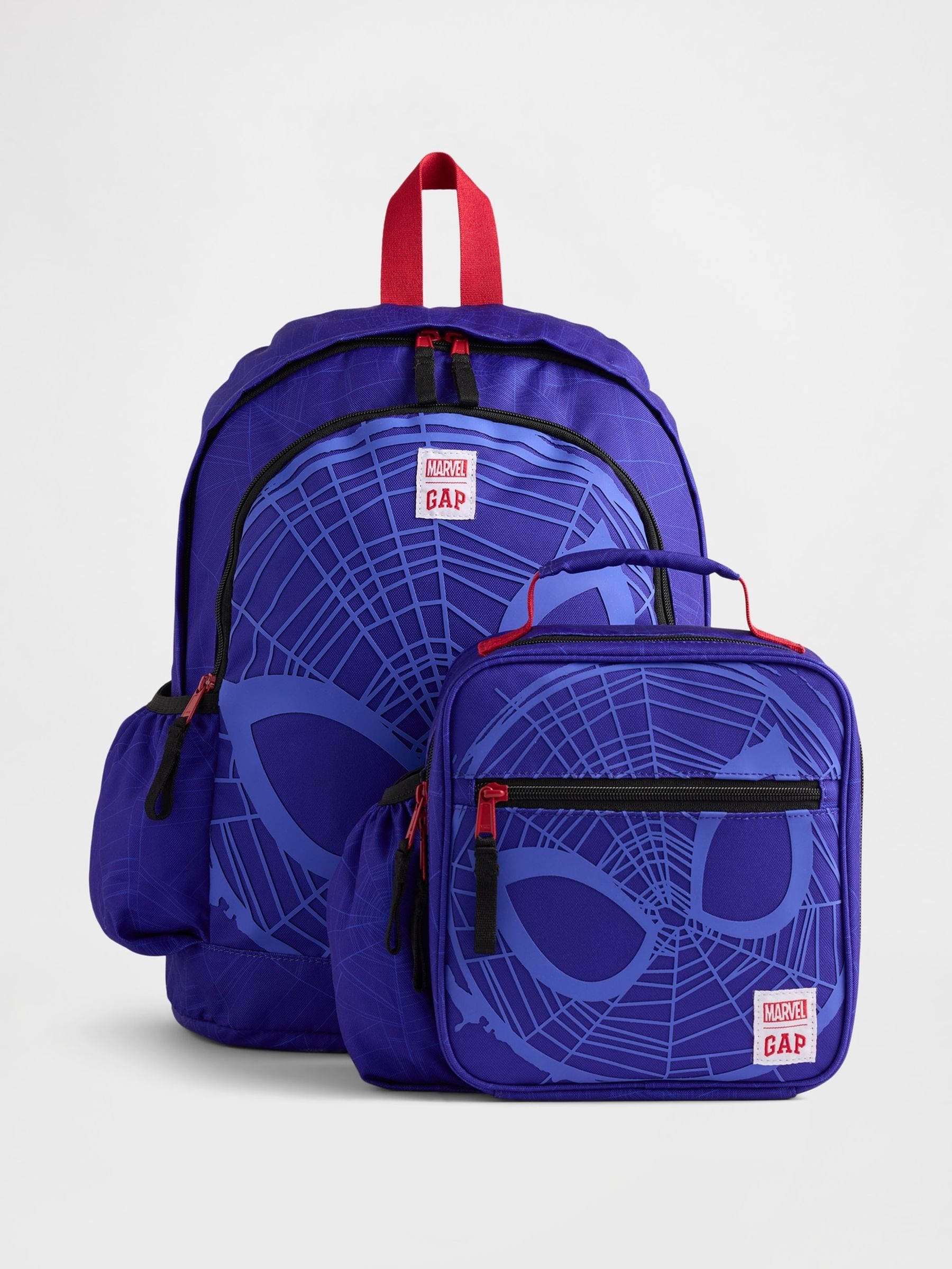 Blue Marvel Spider-Man Backpack - Image 4 of 4