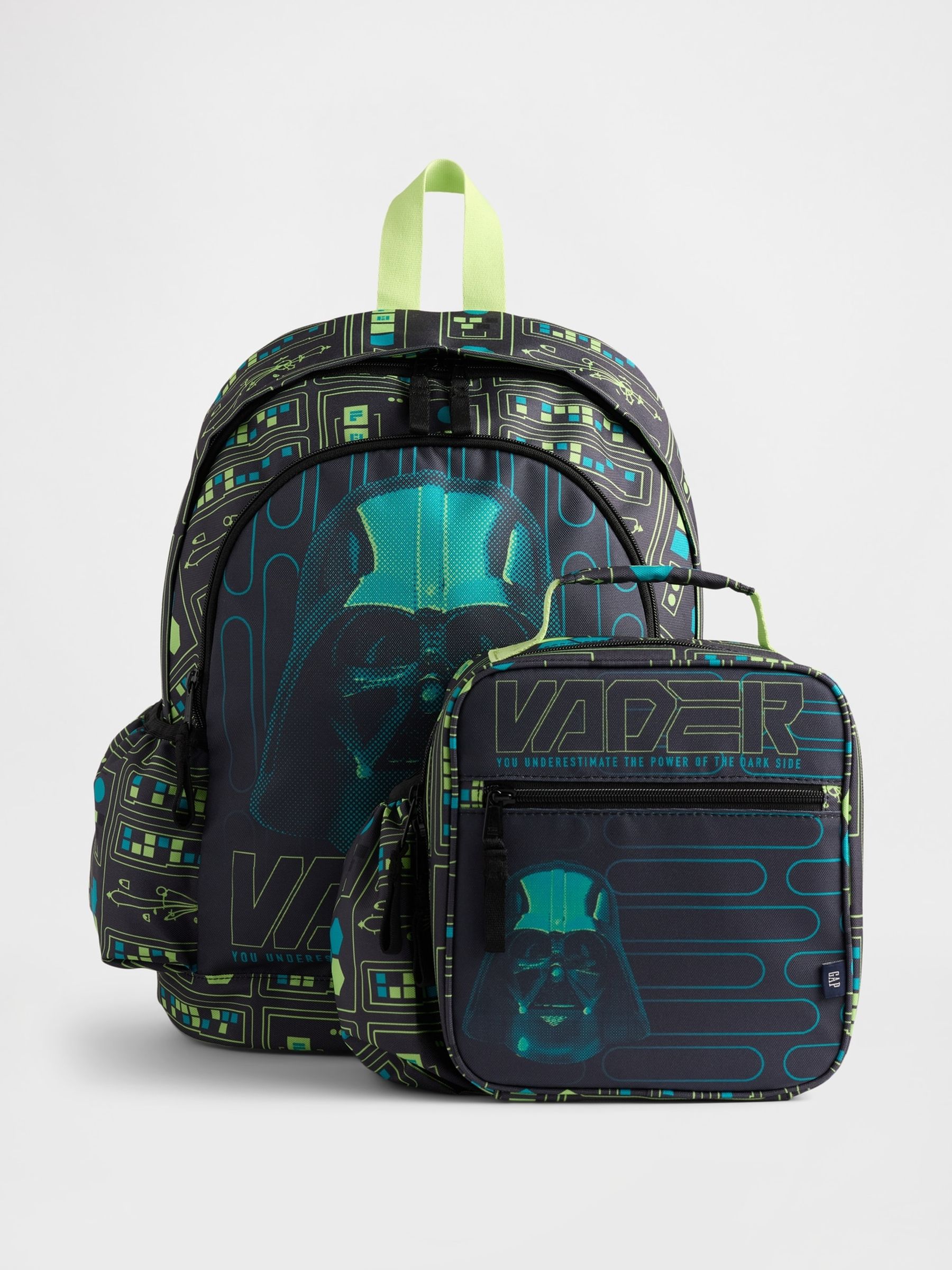 Blue & Green Darth Vader Star Wars Backpack - Image 4 of 4