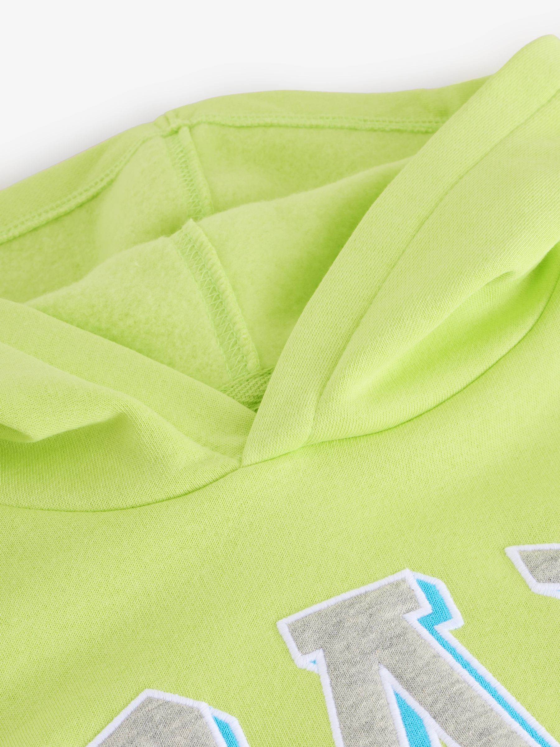 Green Vintage Logo Pull On Hoodie (4-13yrs) - Image 5 of 8