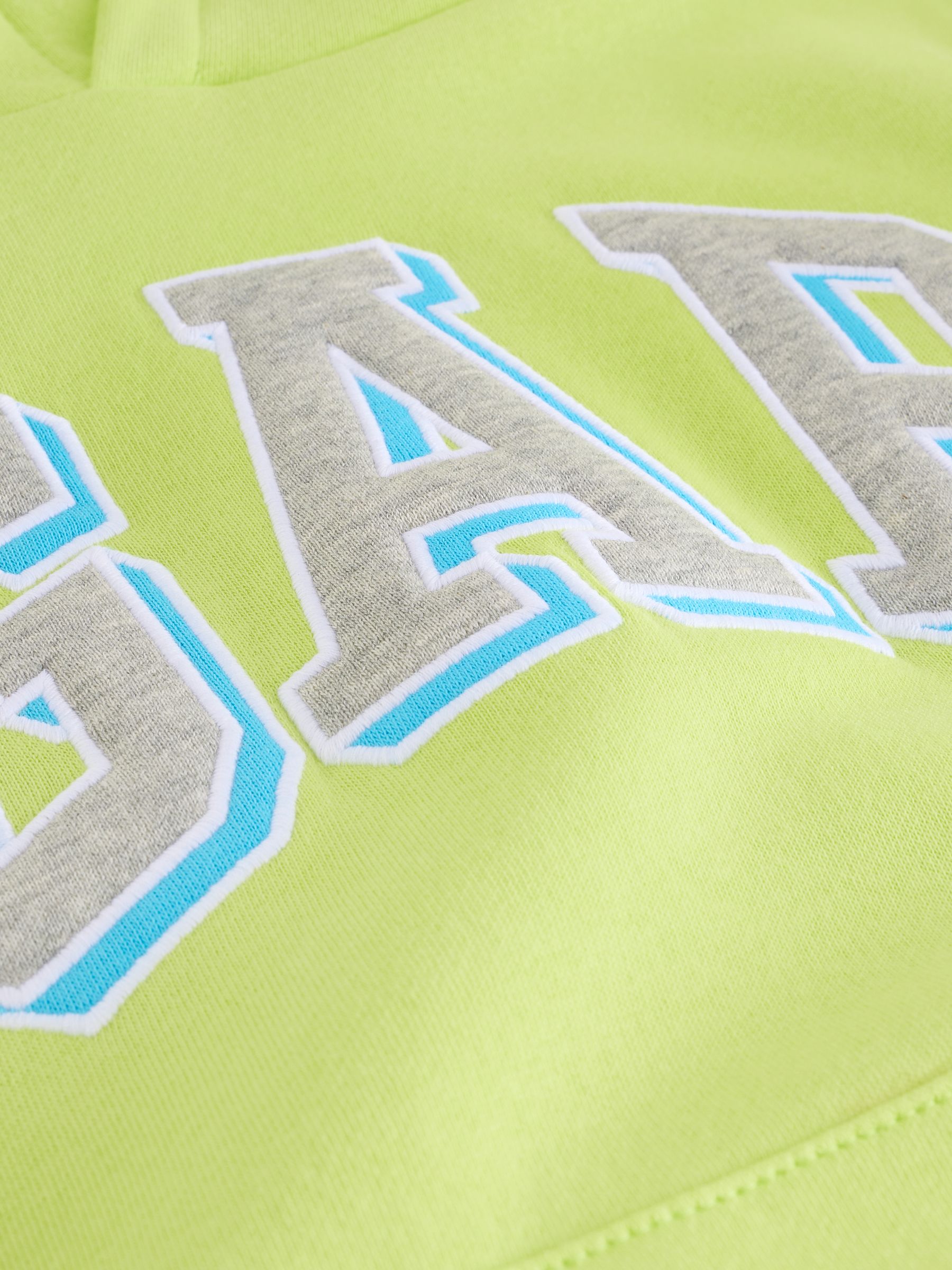 Green Vintage Logo Pull On Hoodie (4-13yrs) - Image 6 of 8