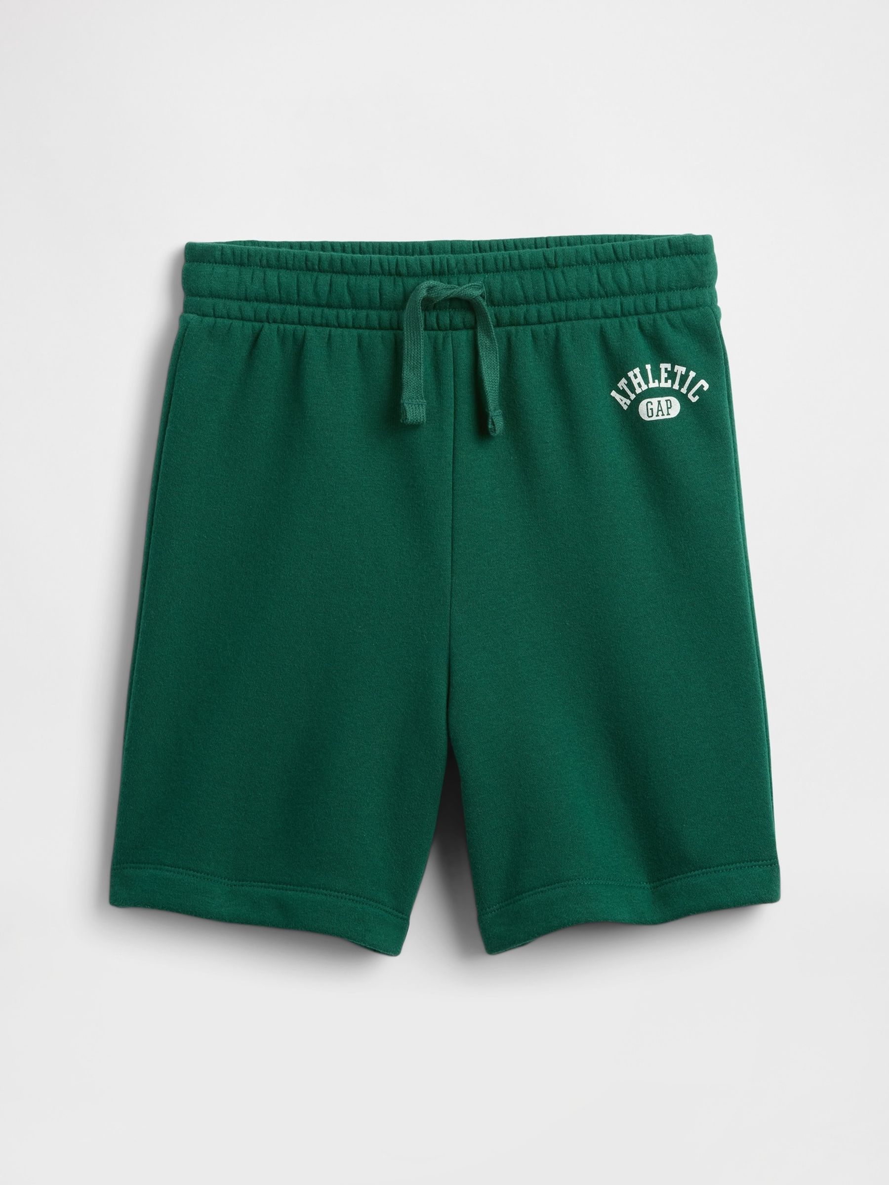 Green Relaxed Logo No-Pocket Pull On Shorts (4-13yrs) - Image 1 of 3