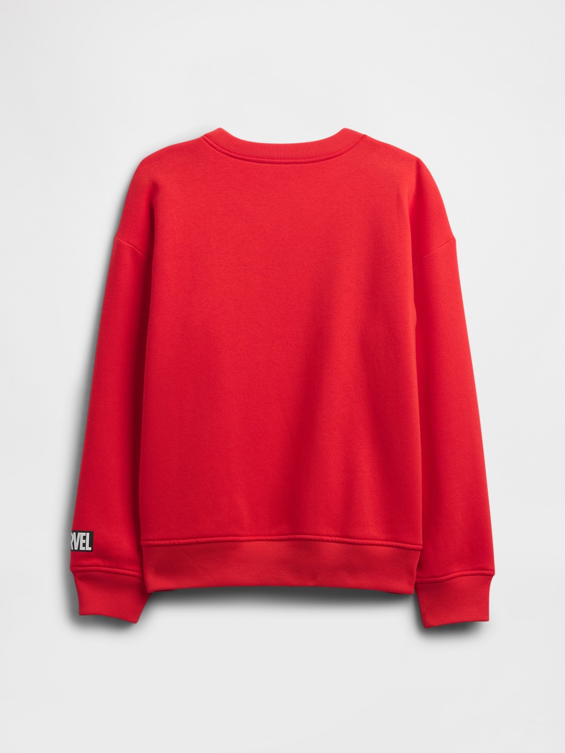 Red Marvel Graphic Sweatshirt - Image 2 of 3