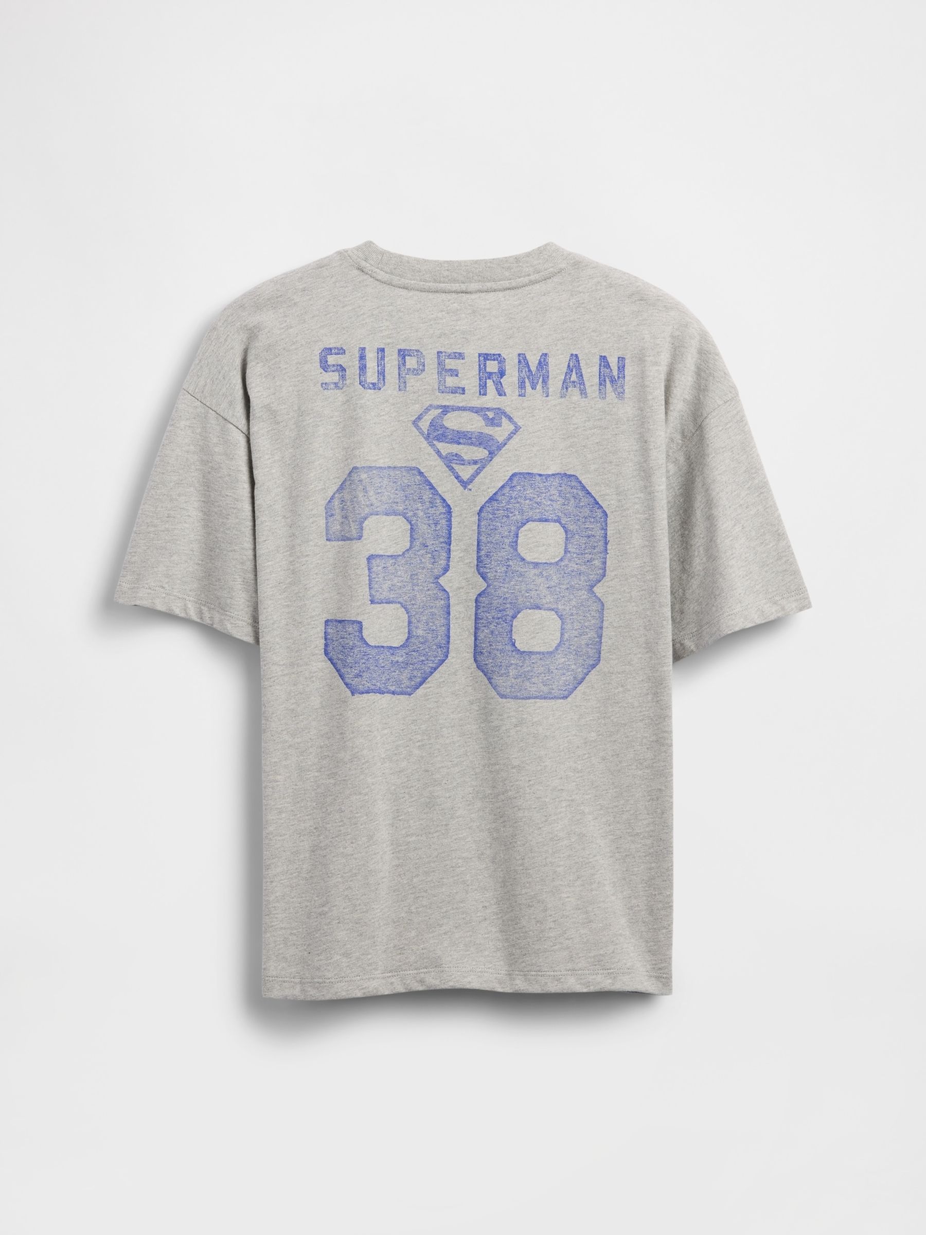 Grey Superman Graphic Short Sleeve T-Shirt (4-13yrs) - Image 2 of 3