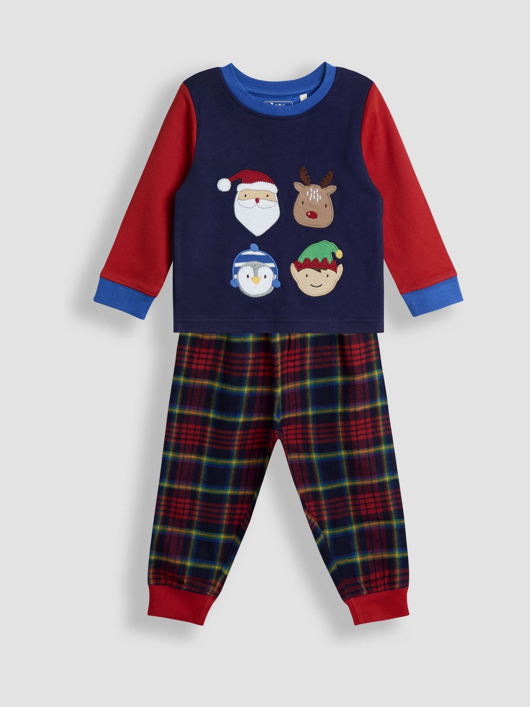 Teal Blue Snail Appliqué Pyjamas - Image 1 of 6