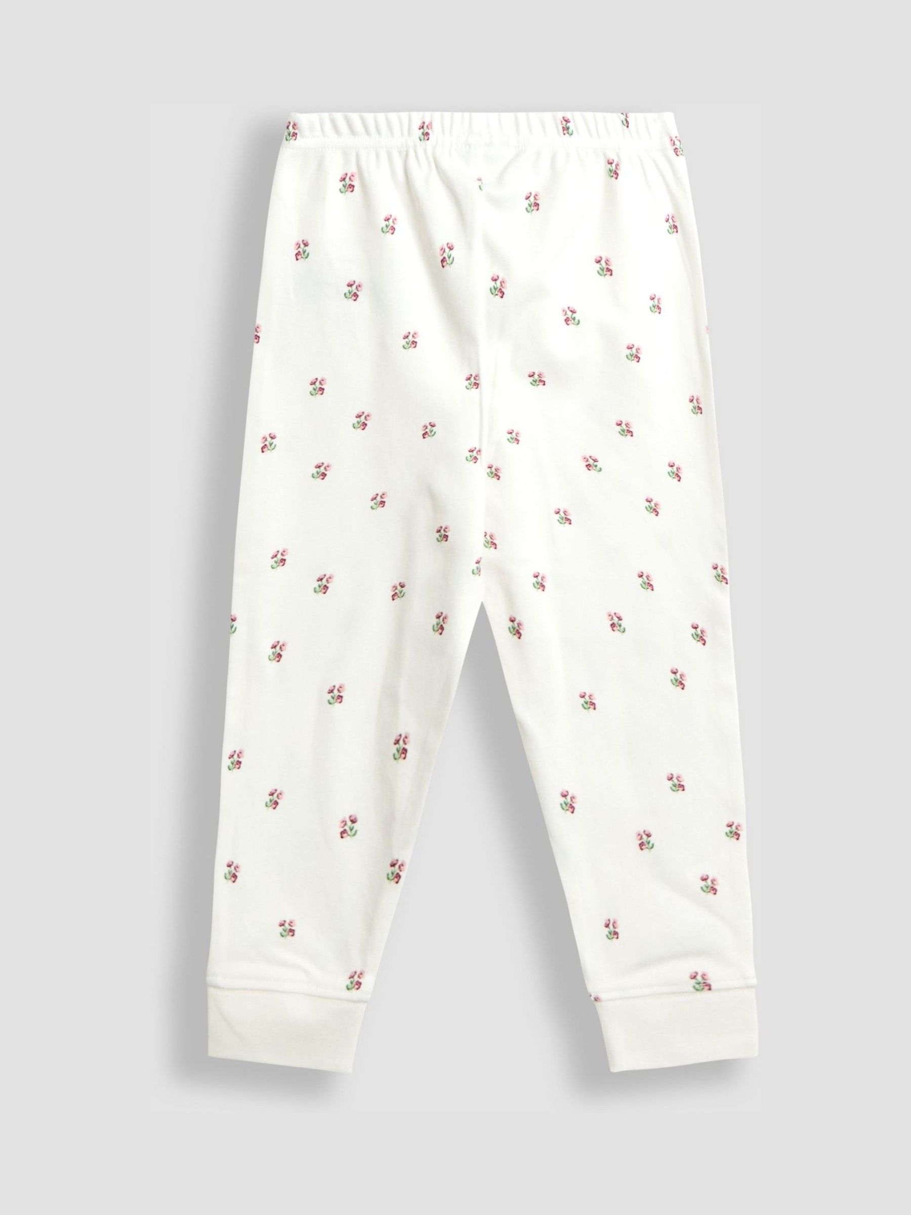 Cream Ditsy Print Pyjamas - Image 5 of 6