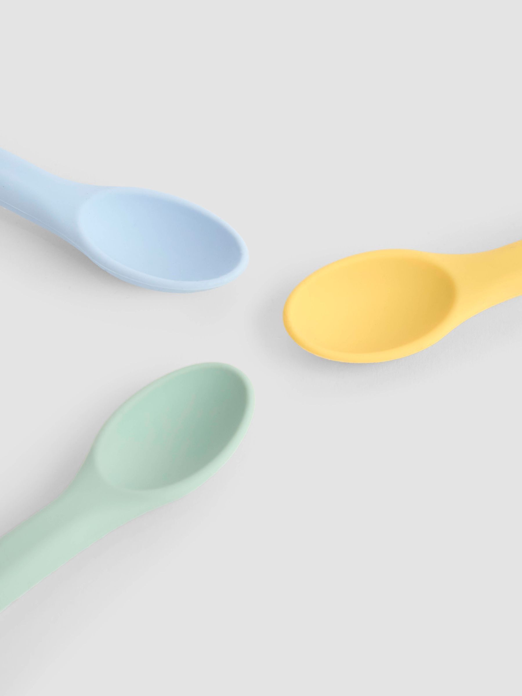 3-Pack Silicone Weaning Spoons - Image 3 of 3