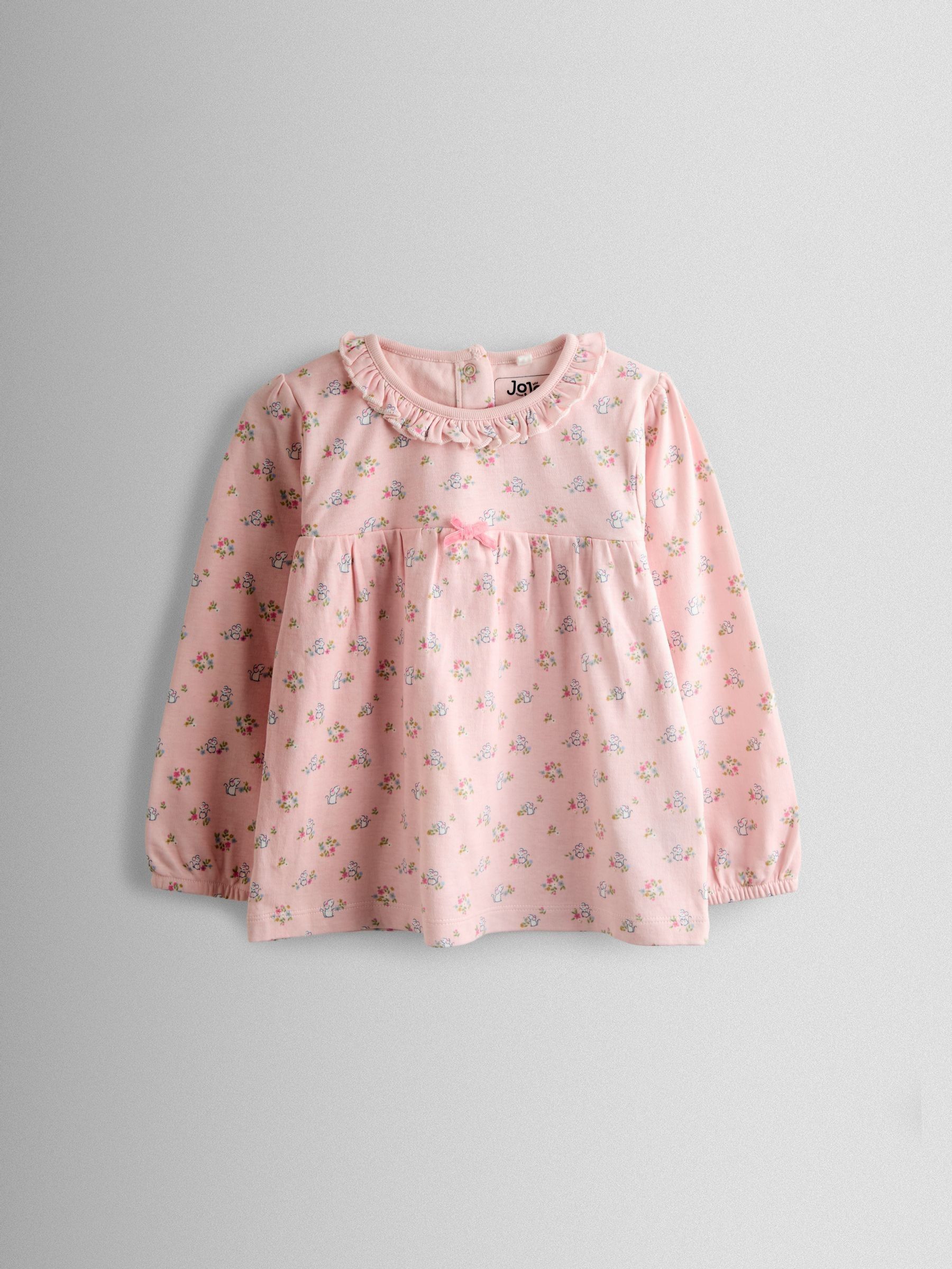 Pink Bunny Character Appliqué Jersey Pyjamas - Image 2 of 7
