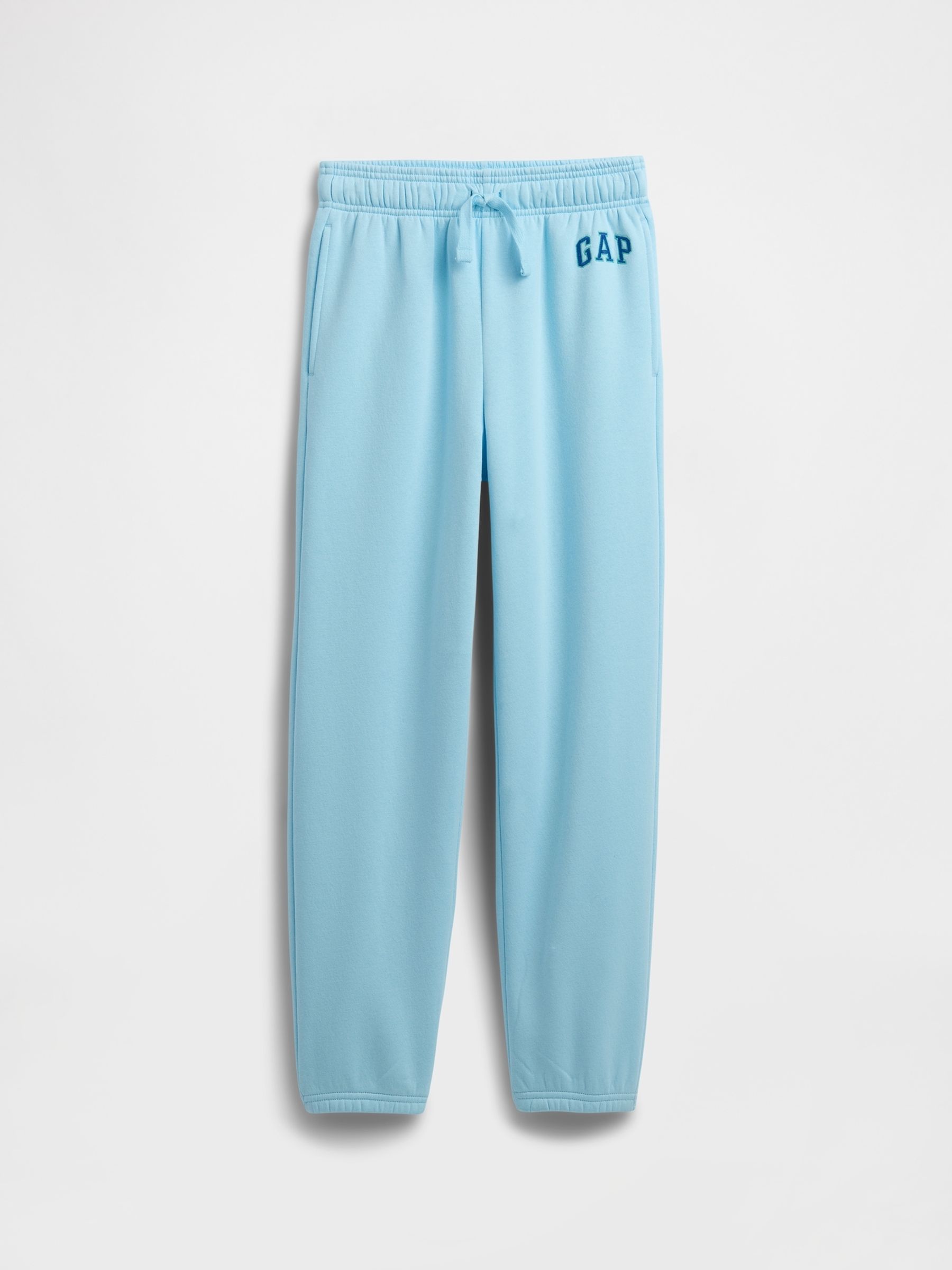 Light Blue Logo Pull on Joggers (4-13yrs) - Image 1 of 3