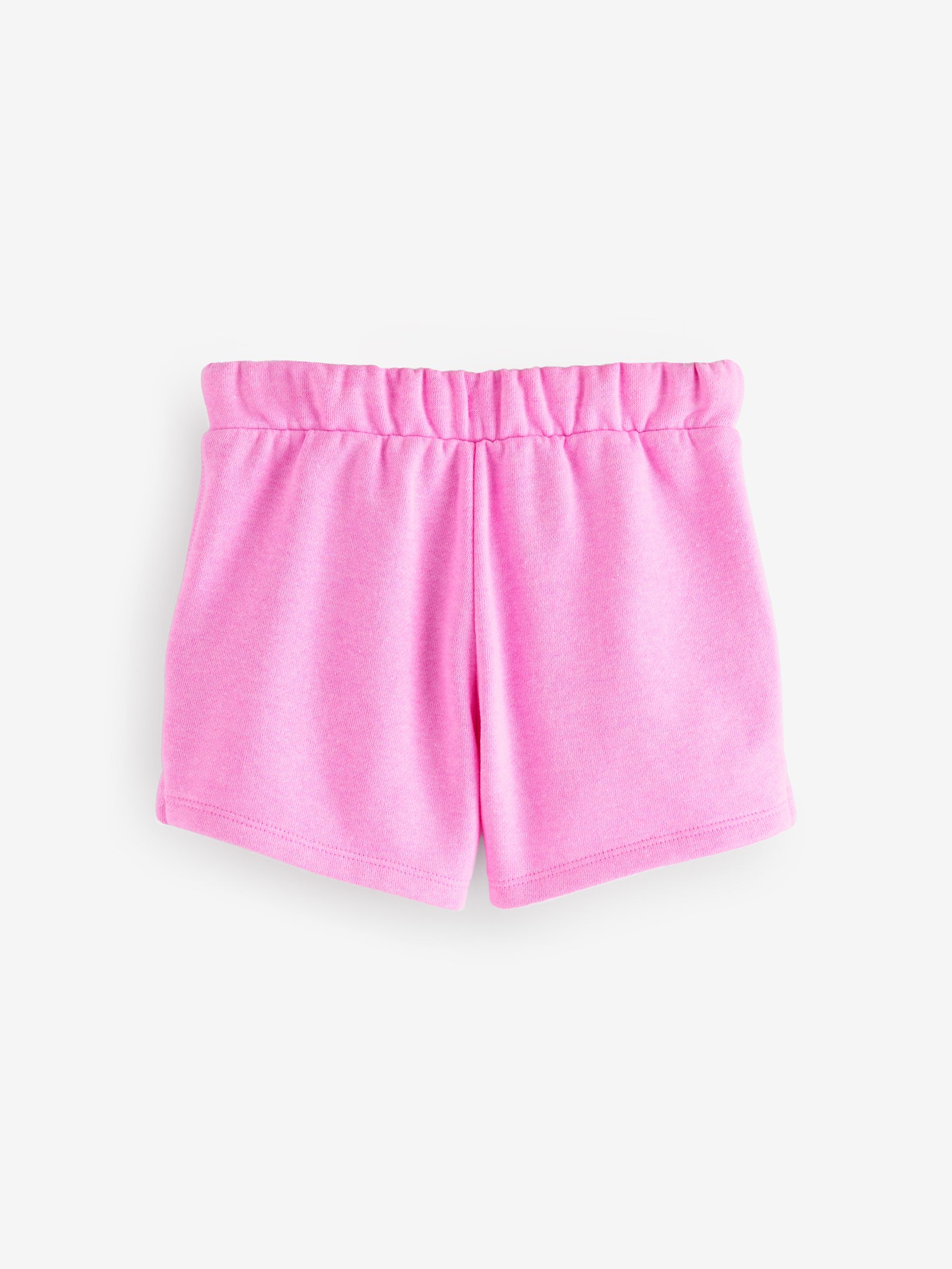 Dark Pink Fleece-Lined Pull On Shorts - Image 2 of 4