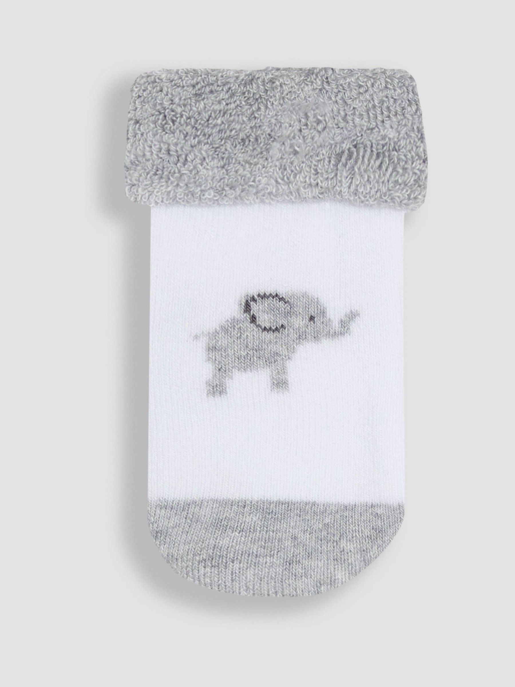 White 2-Pack Born In 2025 Baby Socks - Image 2 of 3