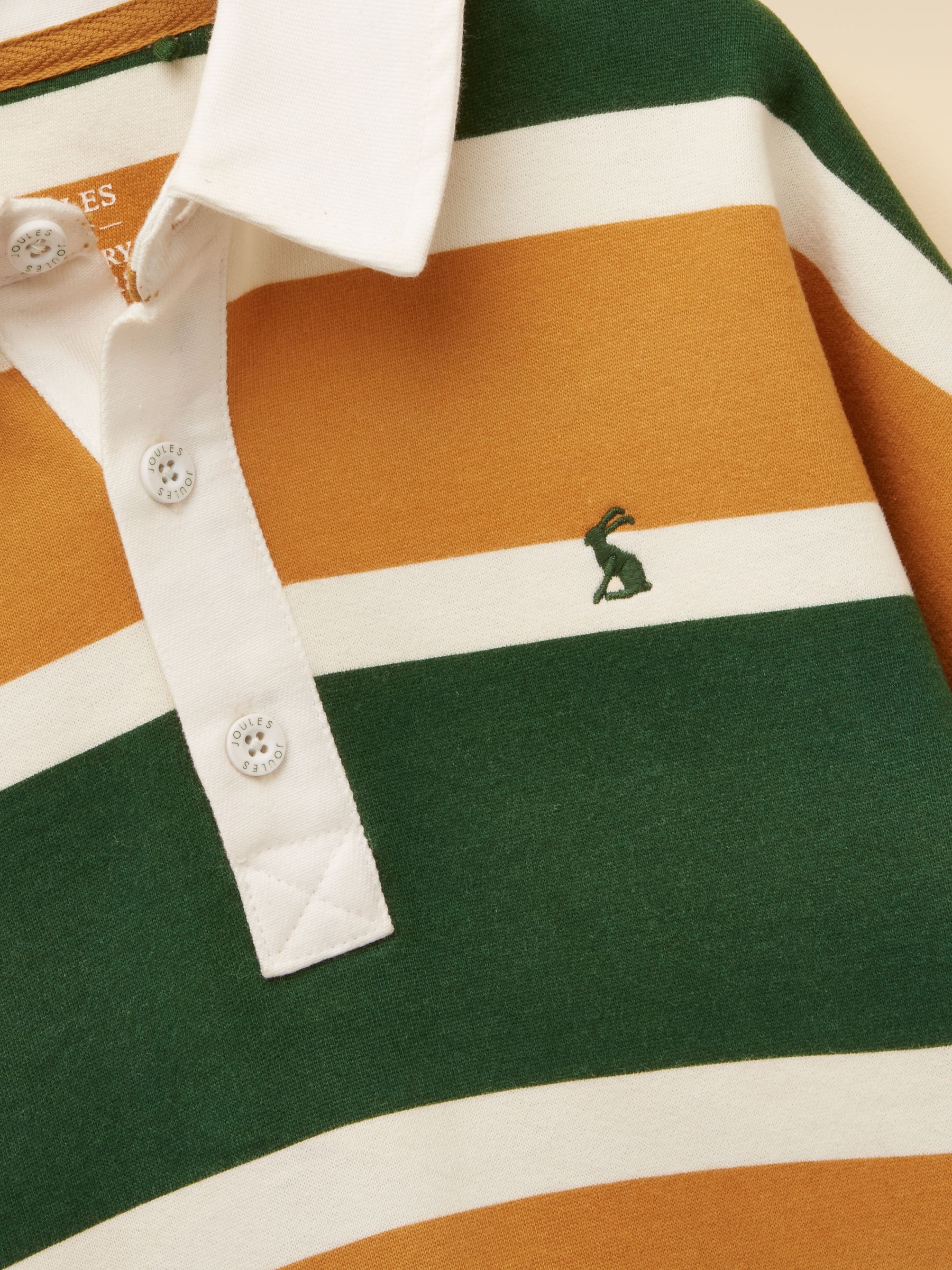 Green/Yellow Boys' Collared Sweatshirt - Image 3 of 5