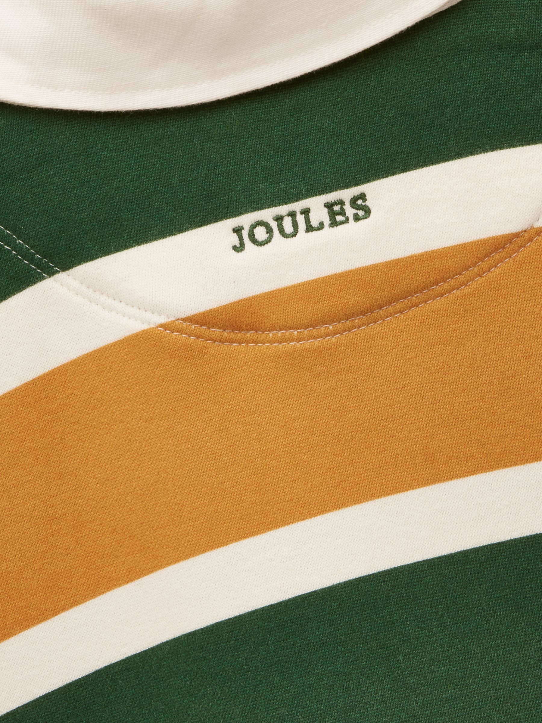 Green/Yellow Boys' Collared Sweatshirt - Image 5 of 5