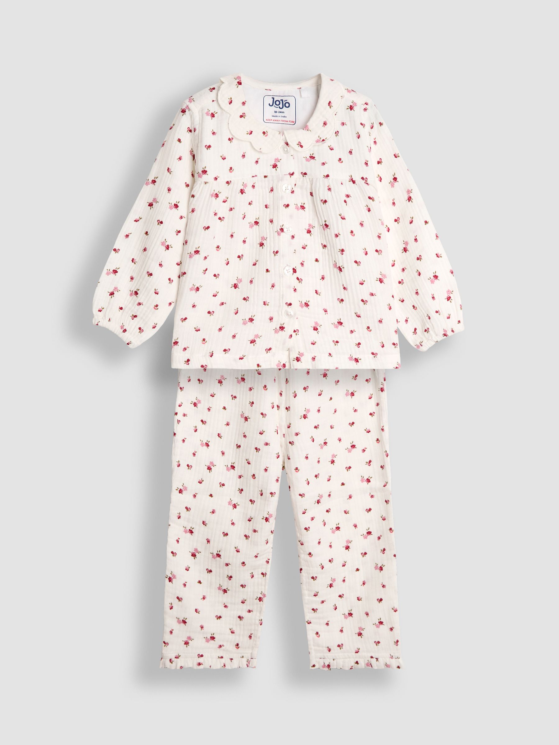 Cream Character Appliqué Jersey Pyjamas - Image 1 of 5