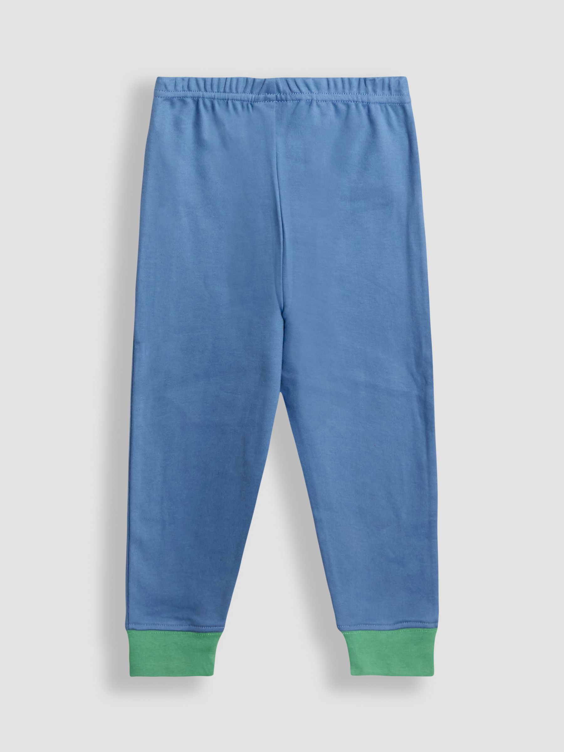 Navy Tractor Mix And Match 2 Pack Pyjamas - Image 5 of 11