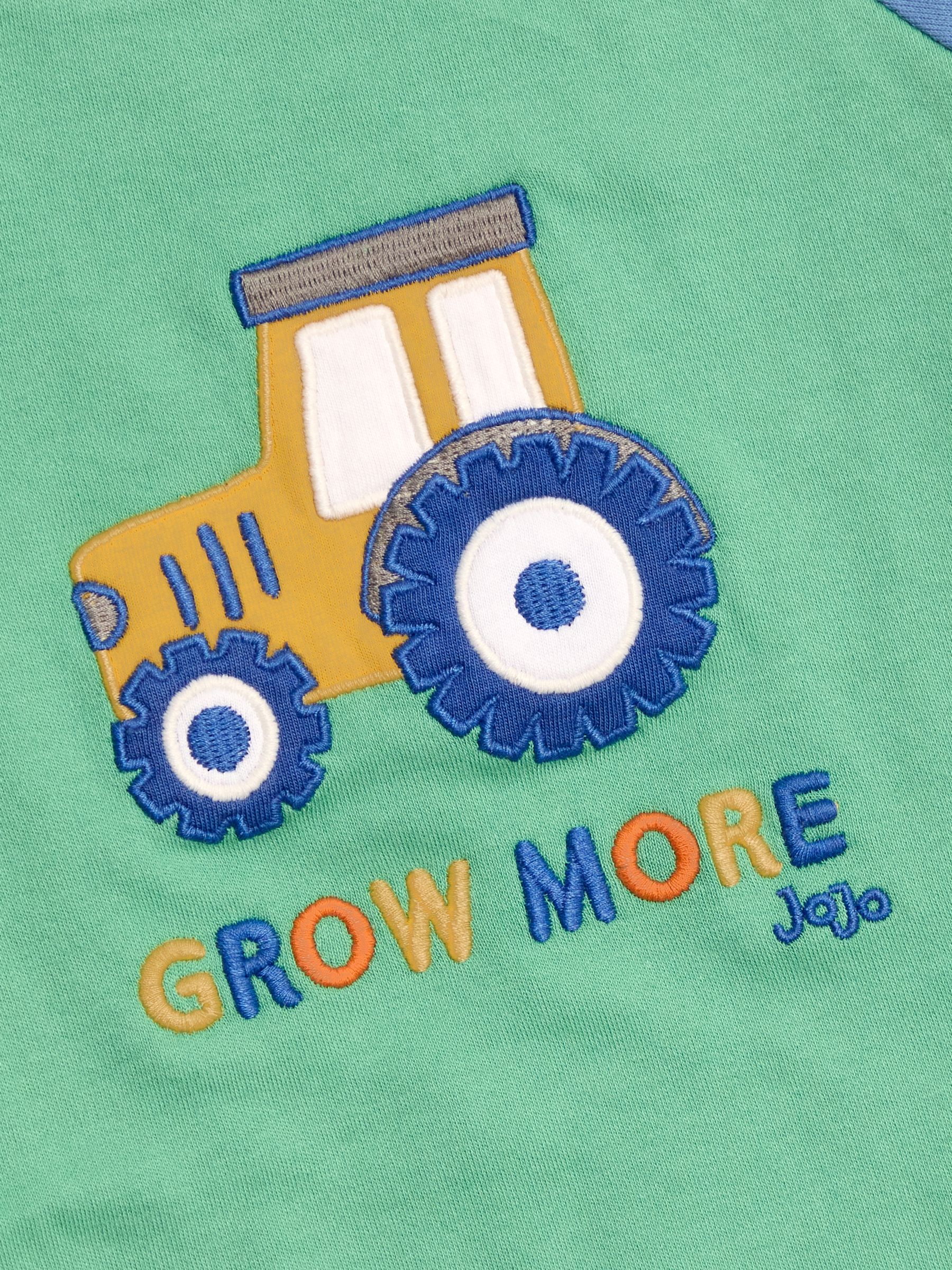 Navy Tractor Mix And Match 2 Pack Pyjamas - Image 6 of 11